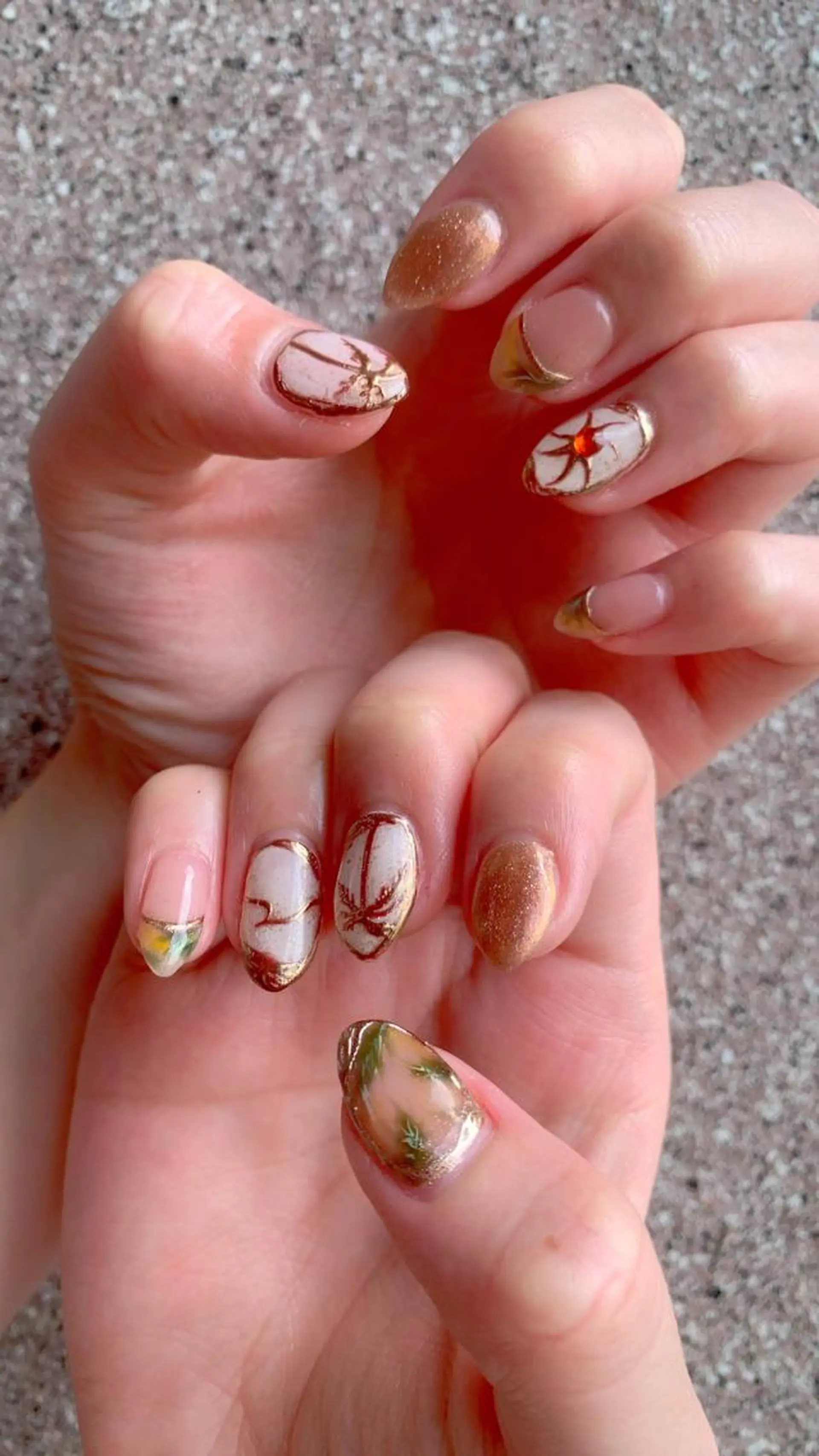 ネイル 高島 夏海のネイルデザイン