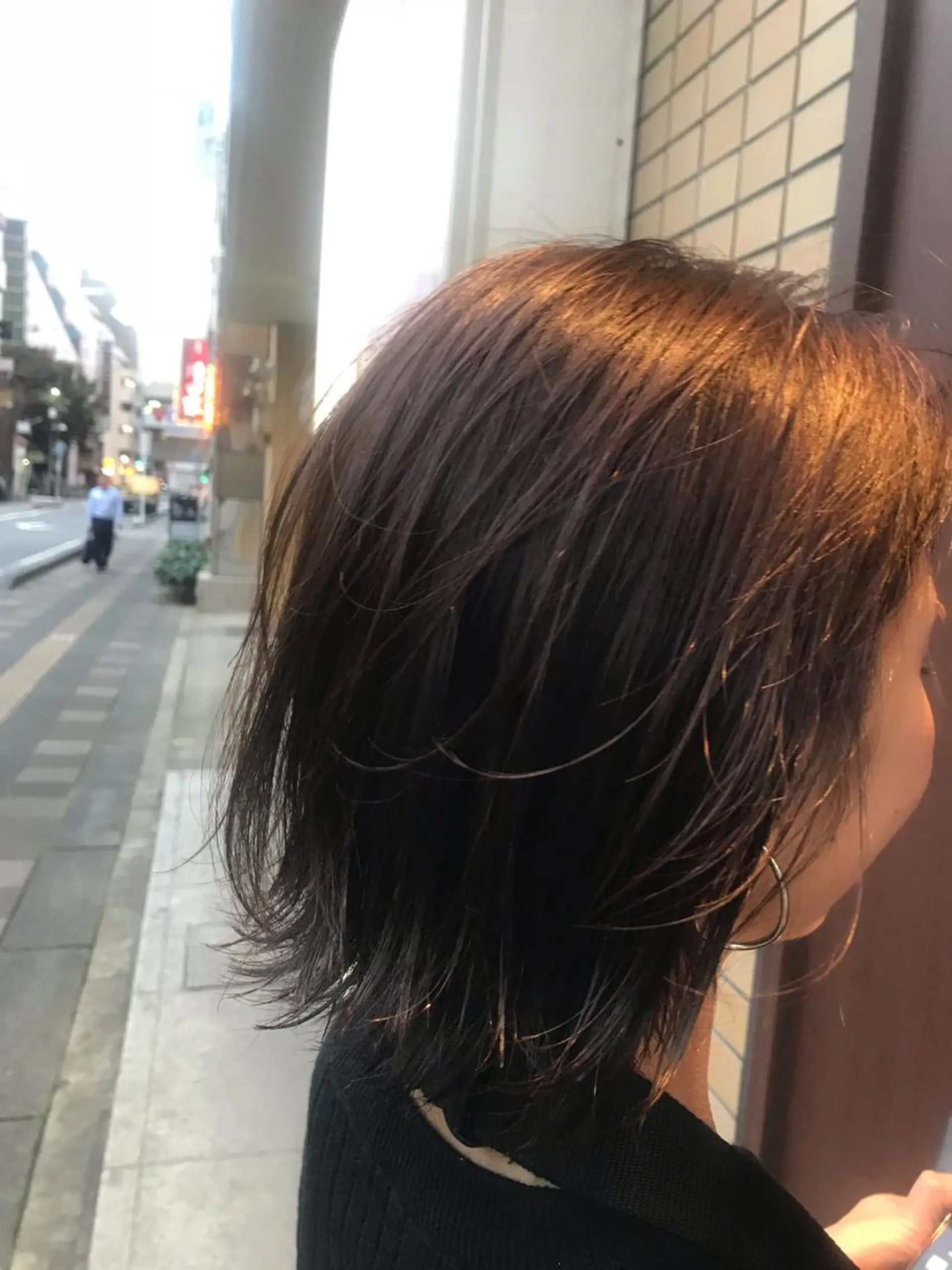 ミディアム カラー 透明感カラー ハイライトカラー ハイライト カット ヘアカラー ショートスタイル /tomo.のヘアスタイル