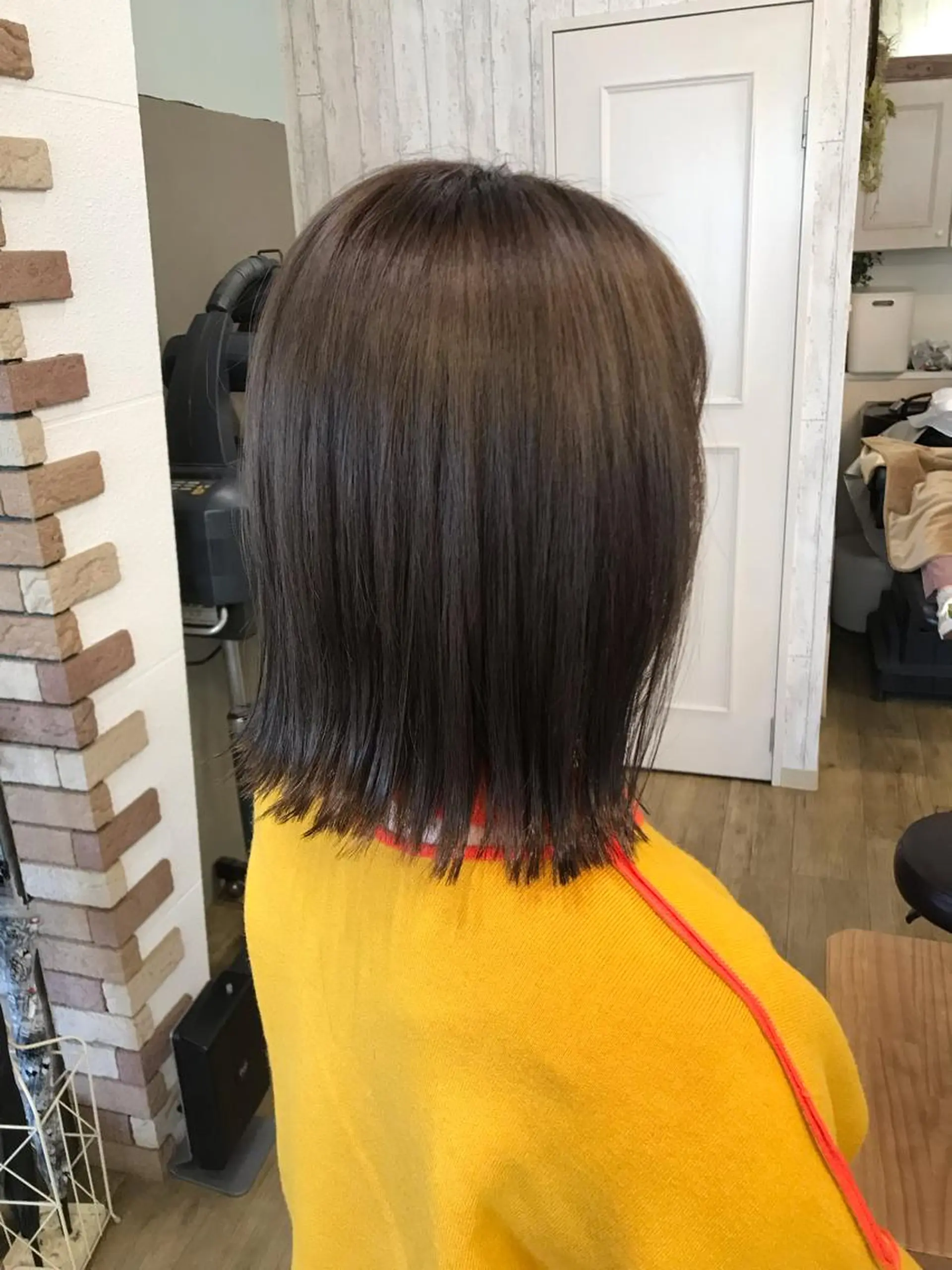 ミディアム カラー カット ヘアカラー トリートメント regalo MAKOのヘアスタイル