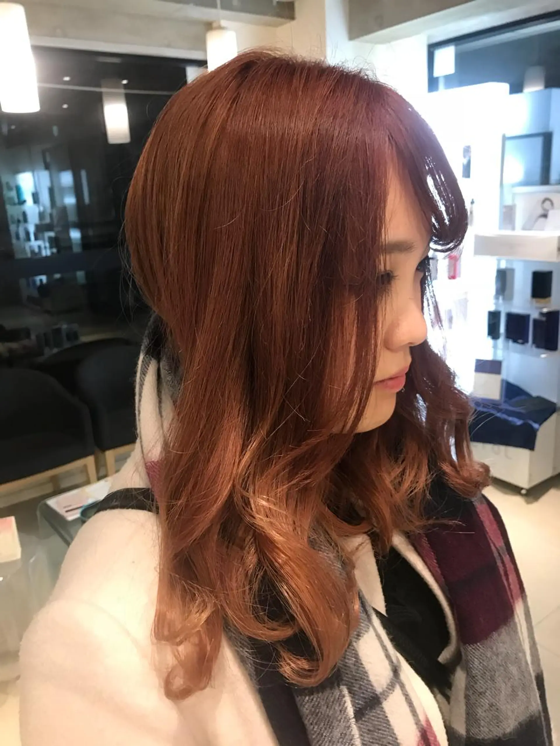 カラー ピンクカラー 似合わせ／代表 髪質改善/山田将大のヘアスタイル