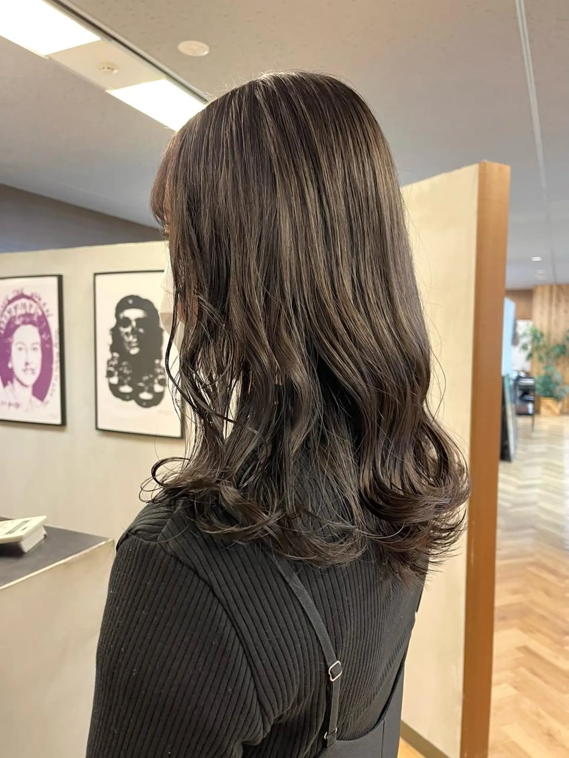 ロング カラー ena/ブリーチなし 透明感・レイヤー🎀のヘアスタイル