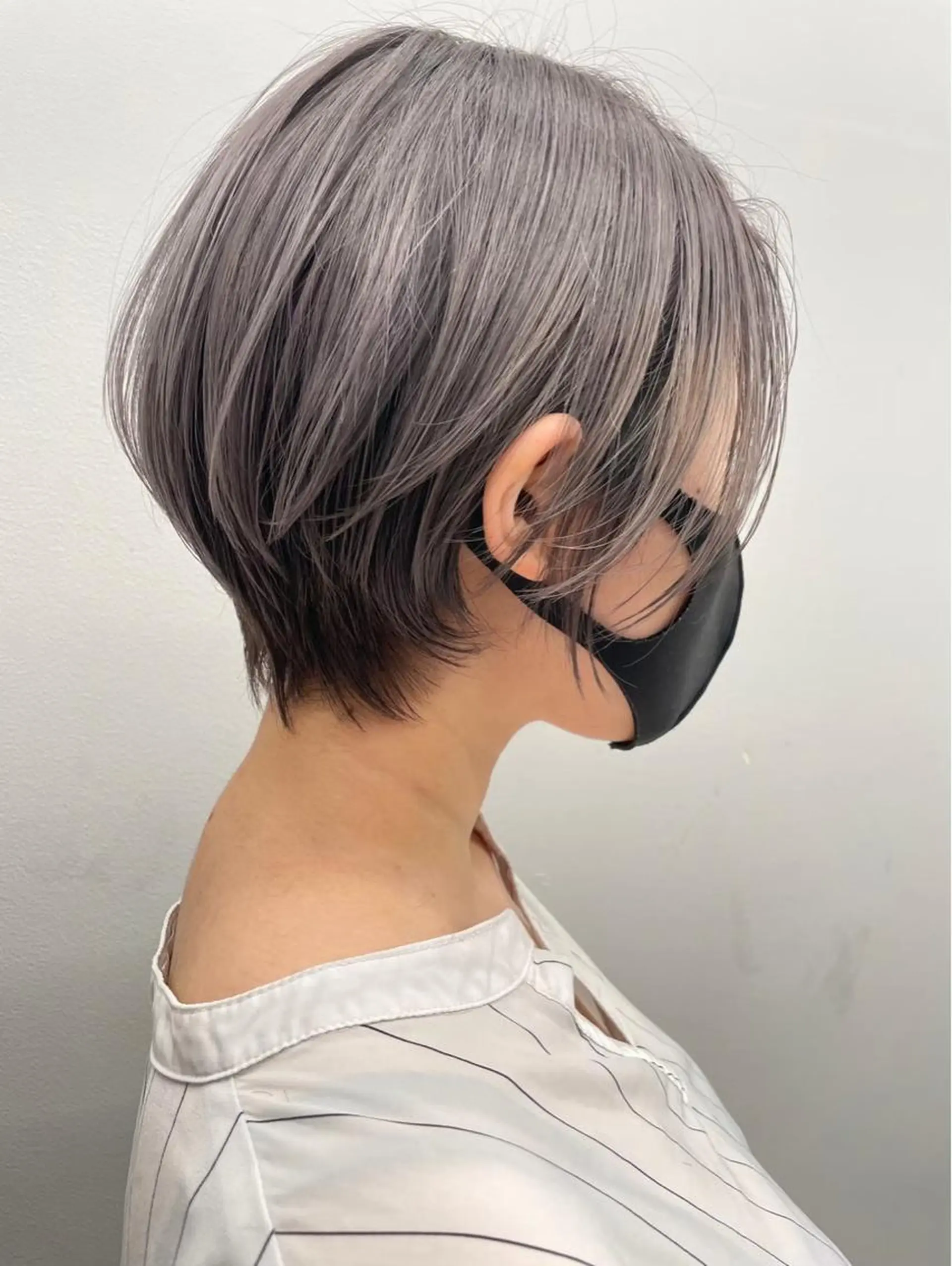 ショート カラー レイヤーカット/ 髪質改善/羽柴りくのヘアスタイル