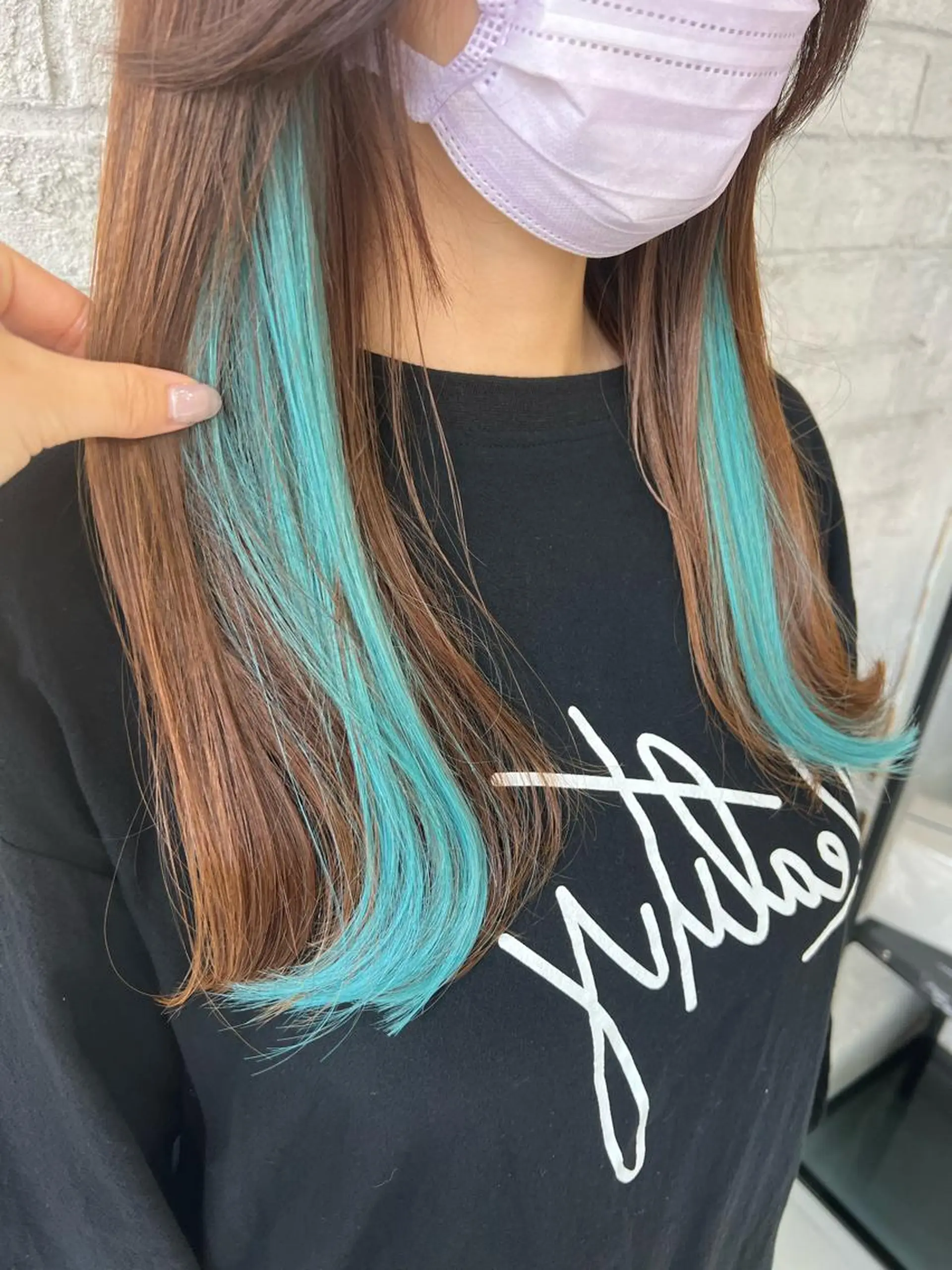 ロング エクステ エクステ＆艶カラー 🎀YURINA🎀のヘアスタイル