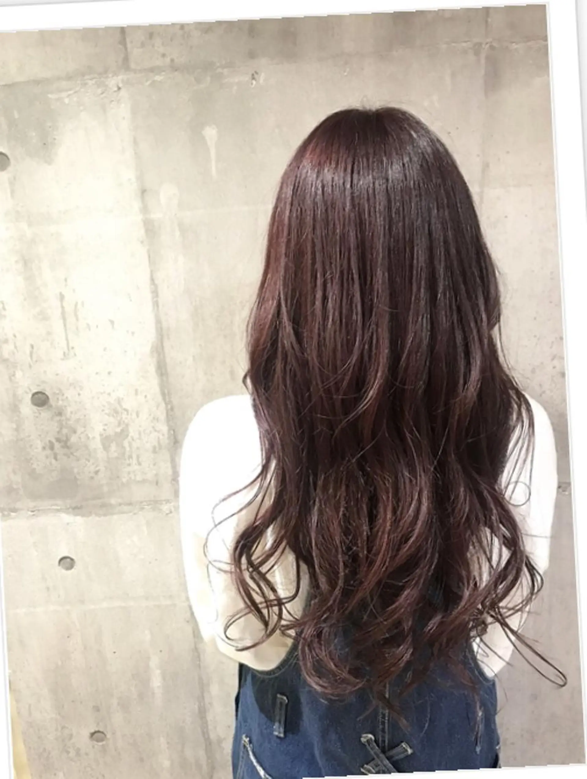 ロング カラー パーマ ヘアアレンジ メンズ キッズ ネイル マツエク・マツパ カット ヘアカラー トリートメント EnBlesS西宮 マンツーマン神道有基のヘアスタイル