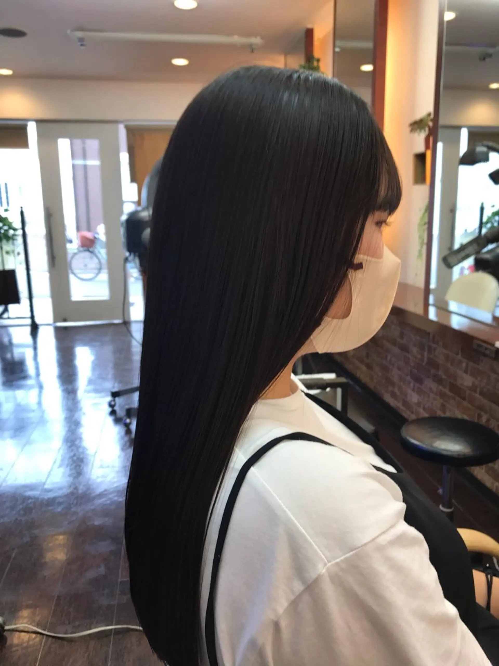 ロング パーマ 桧山 真のヘアスタイル