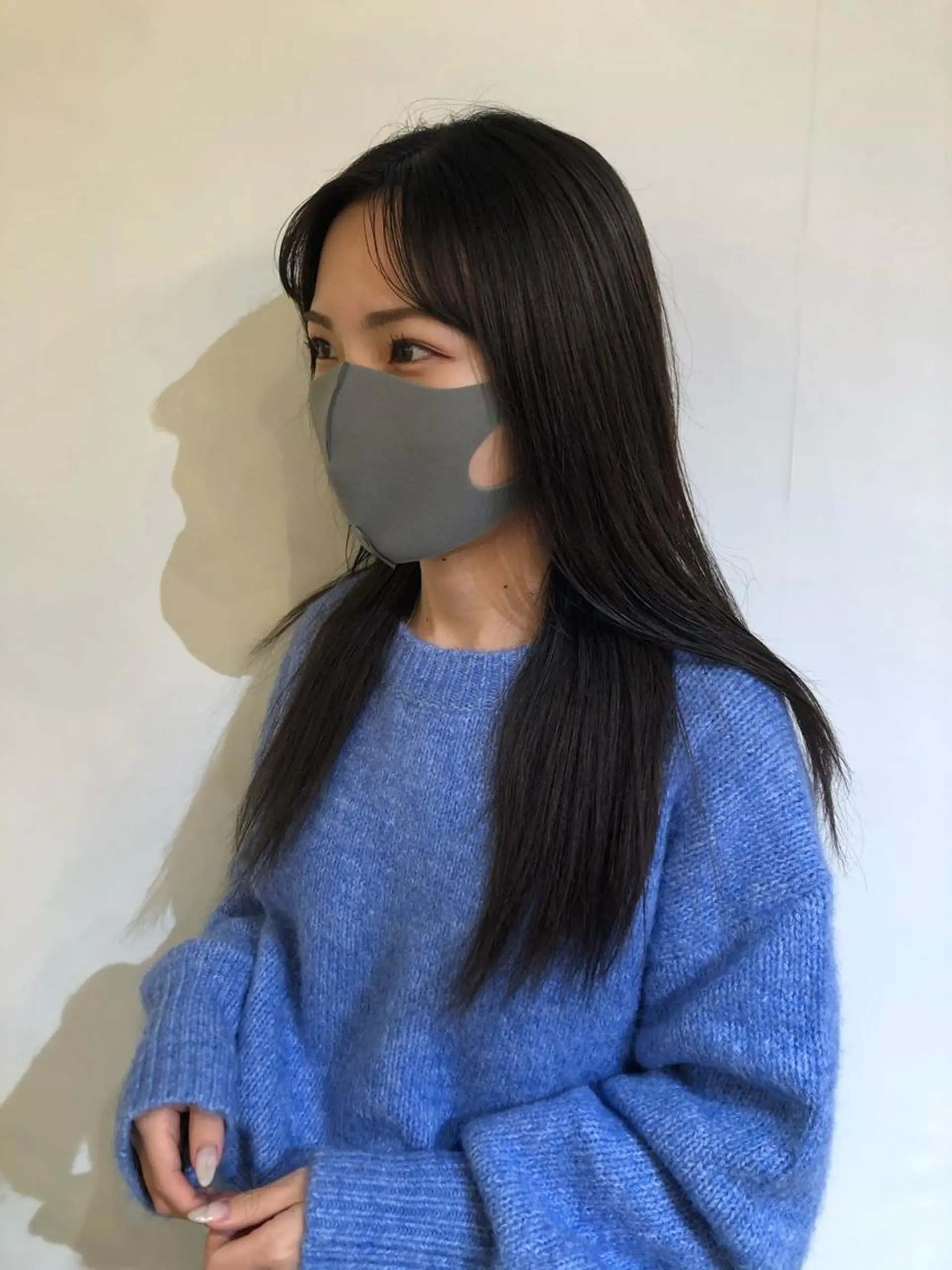 カラー ブリーチカラー🎀 韓国風/寺門美優のヘアスタイル