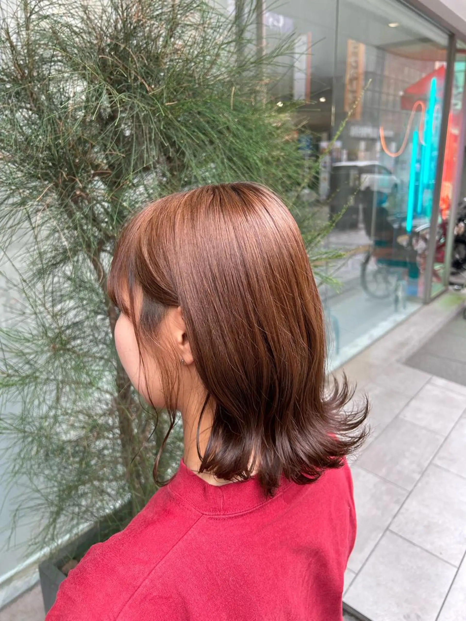 ミディアム ヘアカラー メンズ/ボブ/パーマ /くるみのマツエク・マツパデザイン