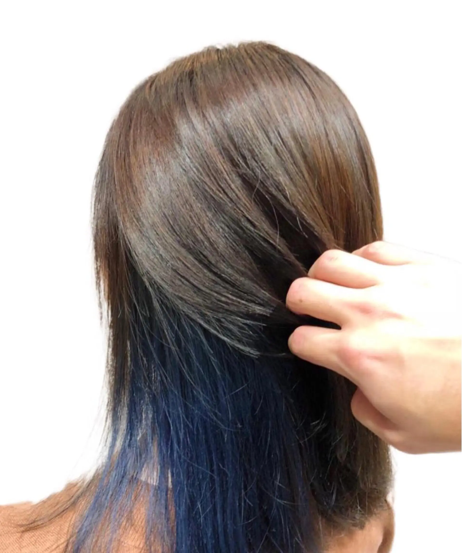 セミロング カラー ブリーチ ケアブリーチ /髪質 改善/古橋圭史郎のヘアスタイル