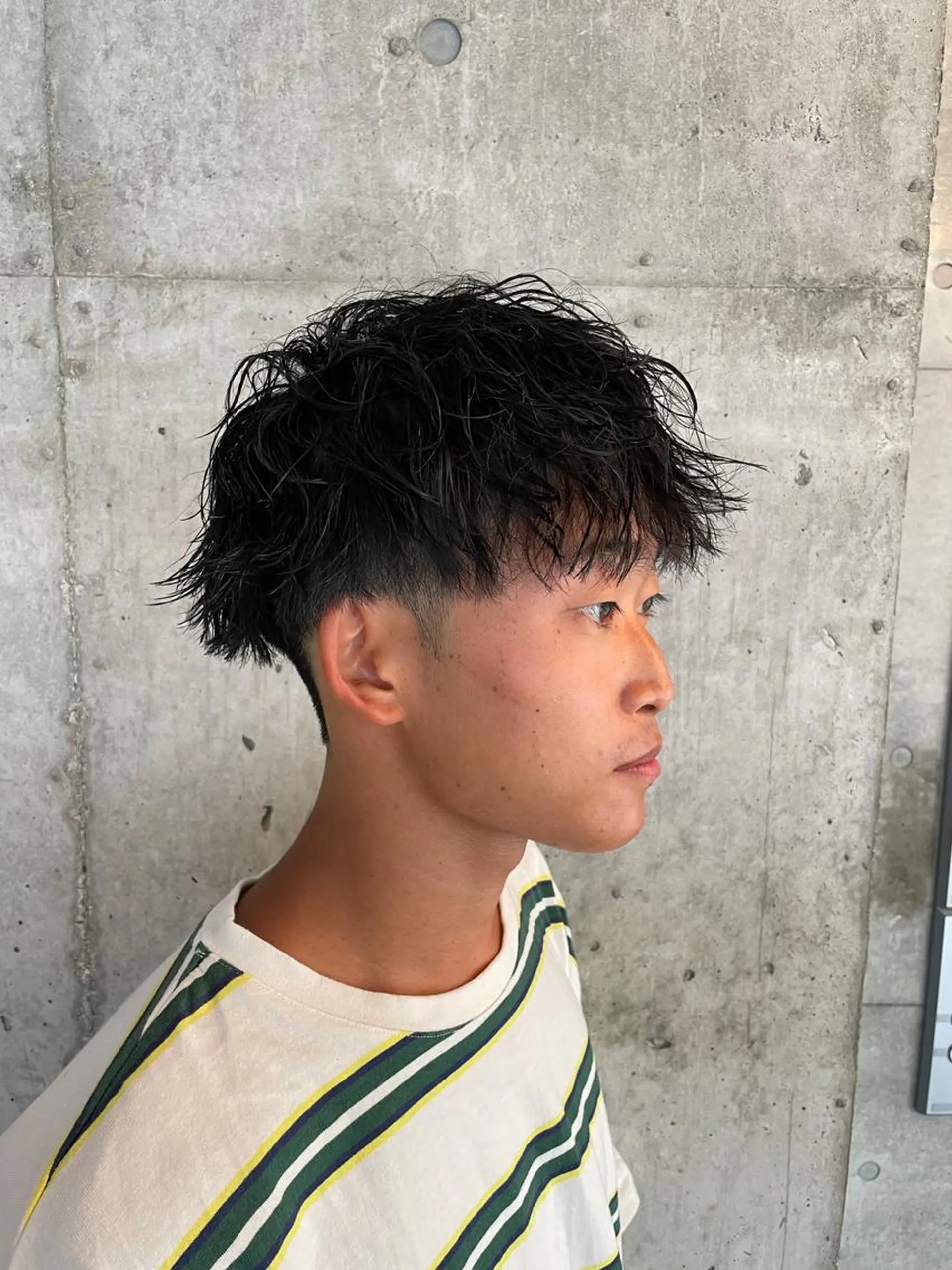 ショート パーマ メンズ カット パーマ トリートメント 🔥メンズ特化パーマ 🦖増田弘明🦖のヘアスタイル