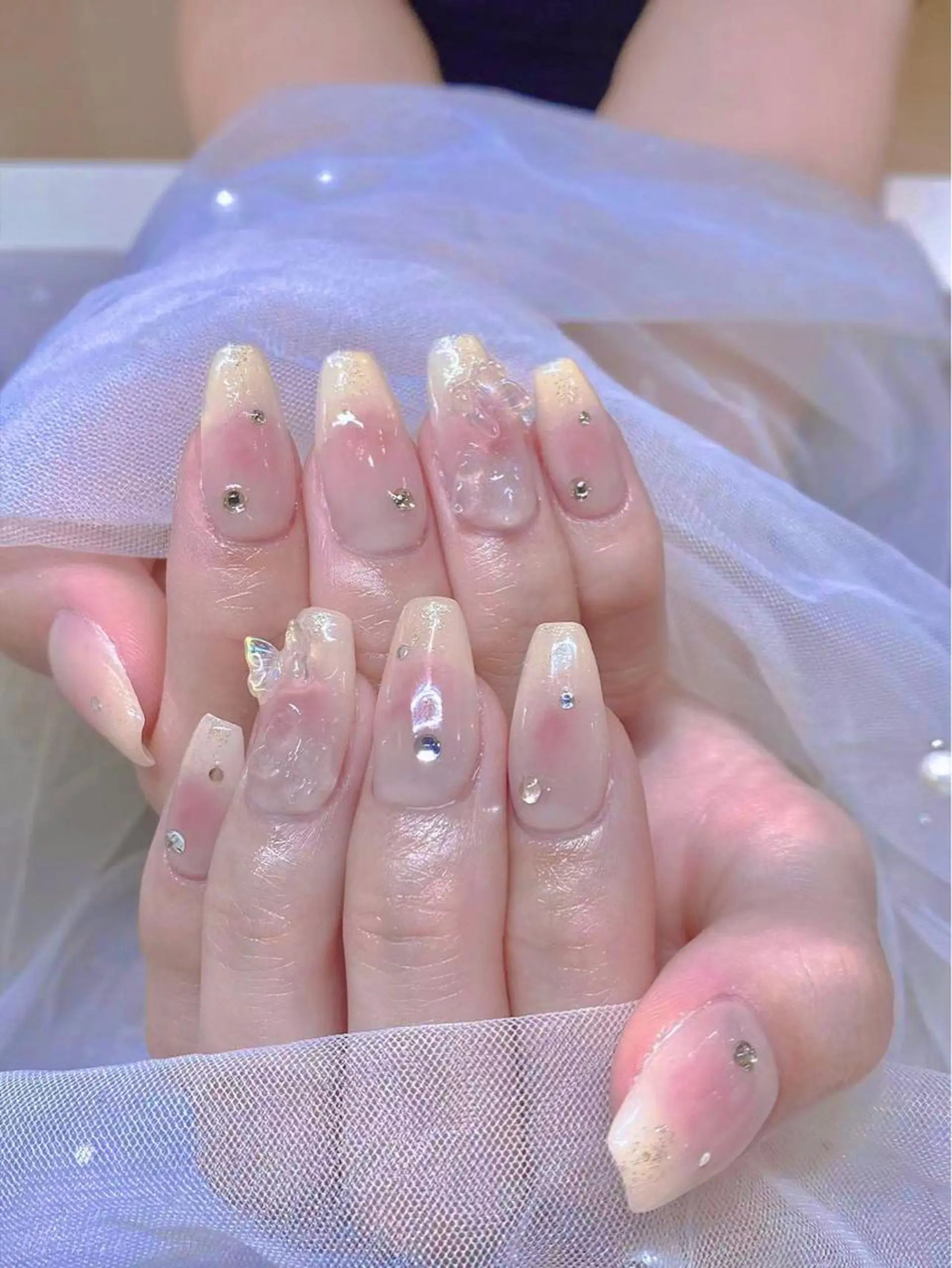 ネイル 長さだし専門店 M2　rikaのネイルデザイン