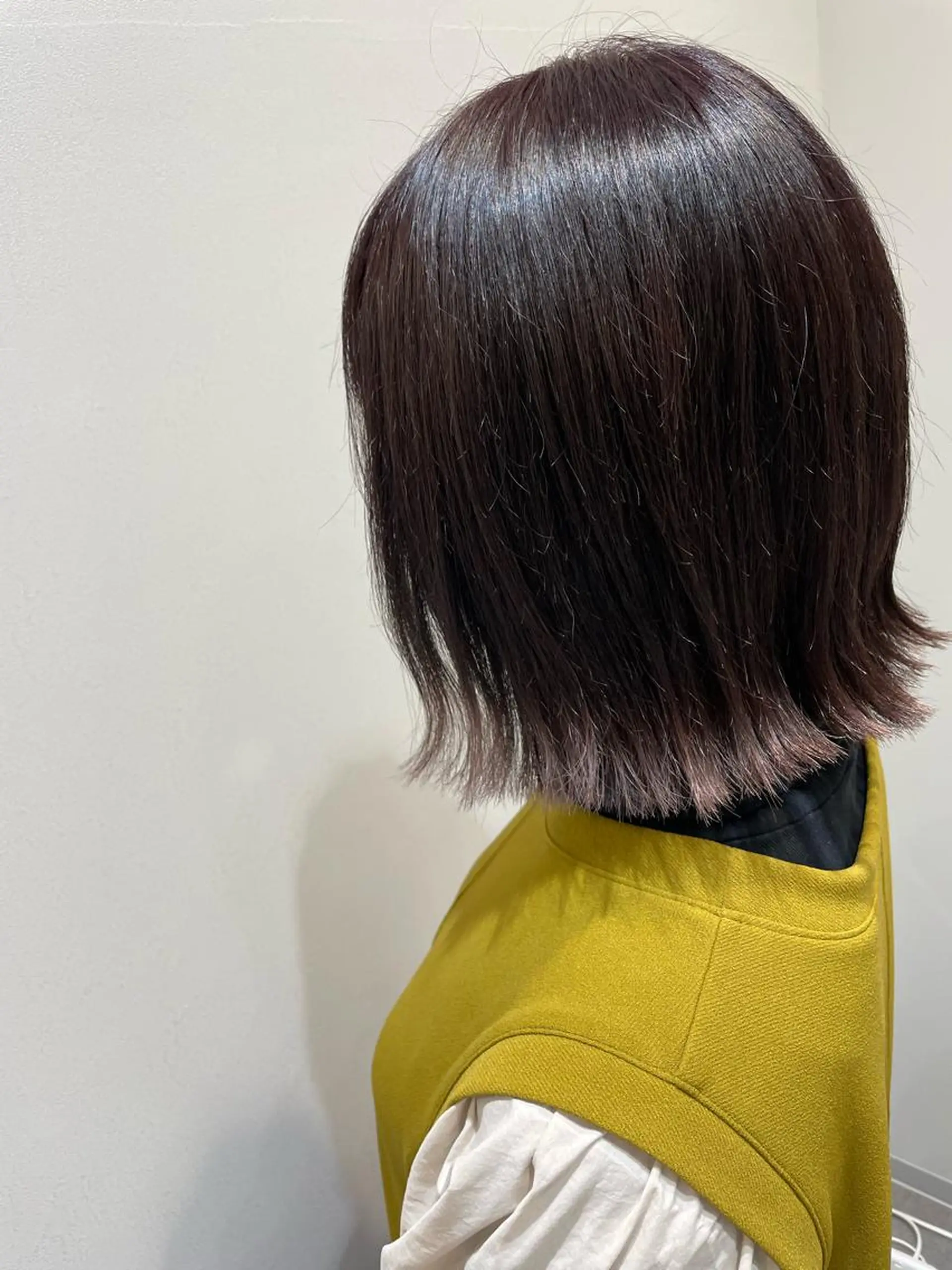 ミディアム カット ヘアカラー トリートメント 髪の悩み解決🌈齊藤 美遥のヘアスタイル