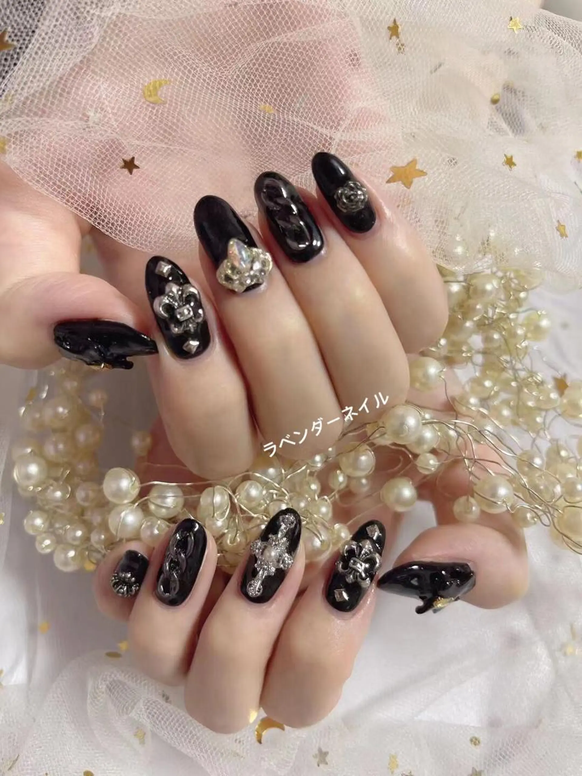 ネイル ラベンダー💖日暮里 ルル💖ネイルのネイルデザイン