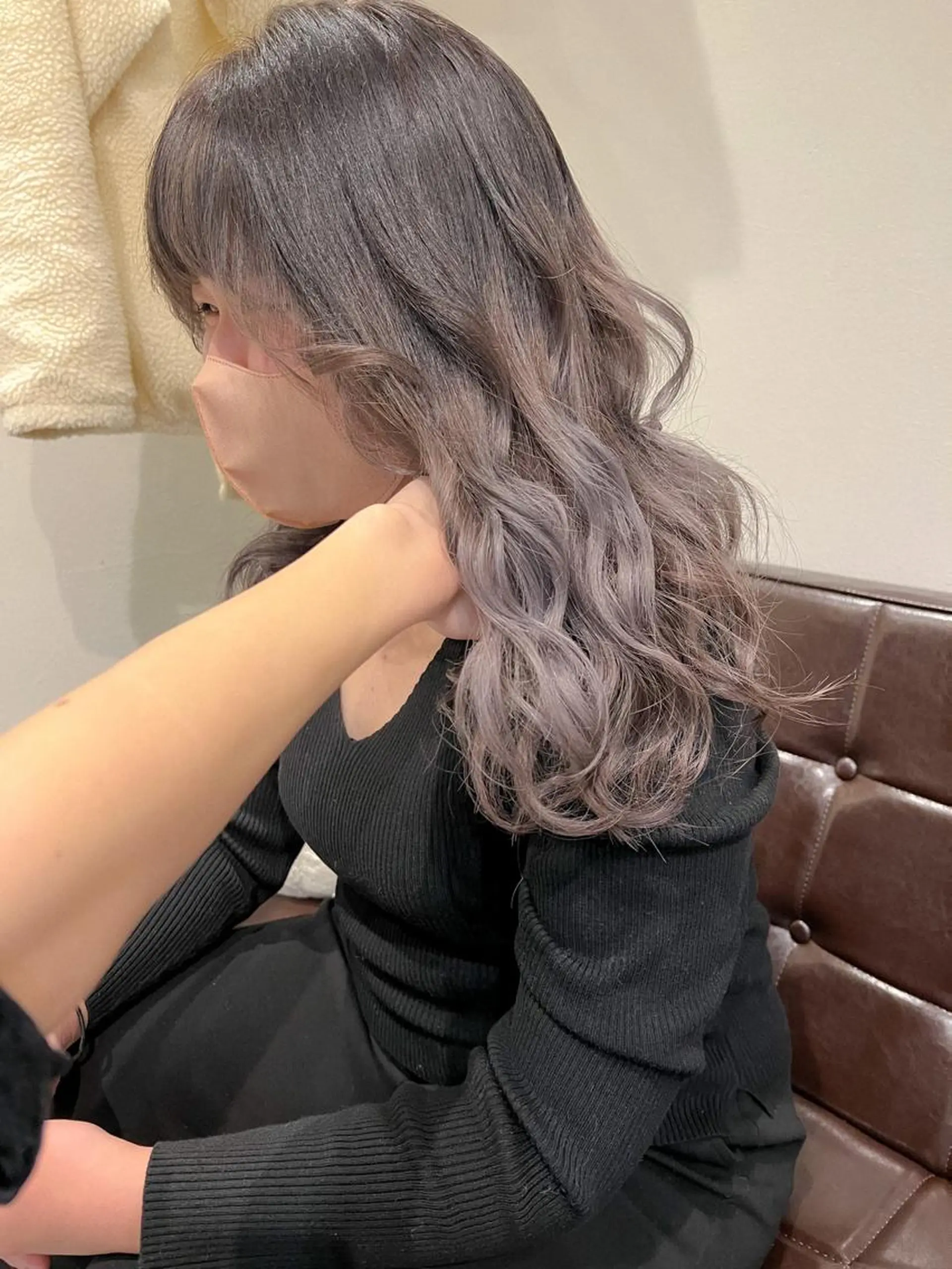 ミディアム カラー ヘアカラー カラーパティシエ facce🌼ikoのヘアスタイル