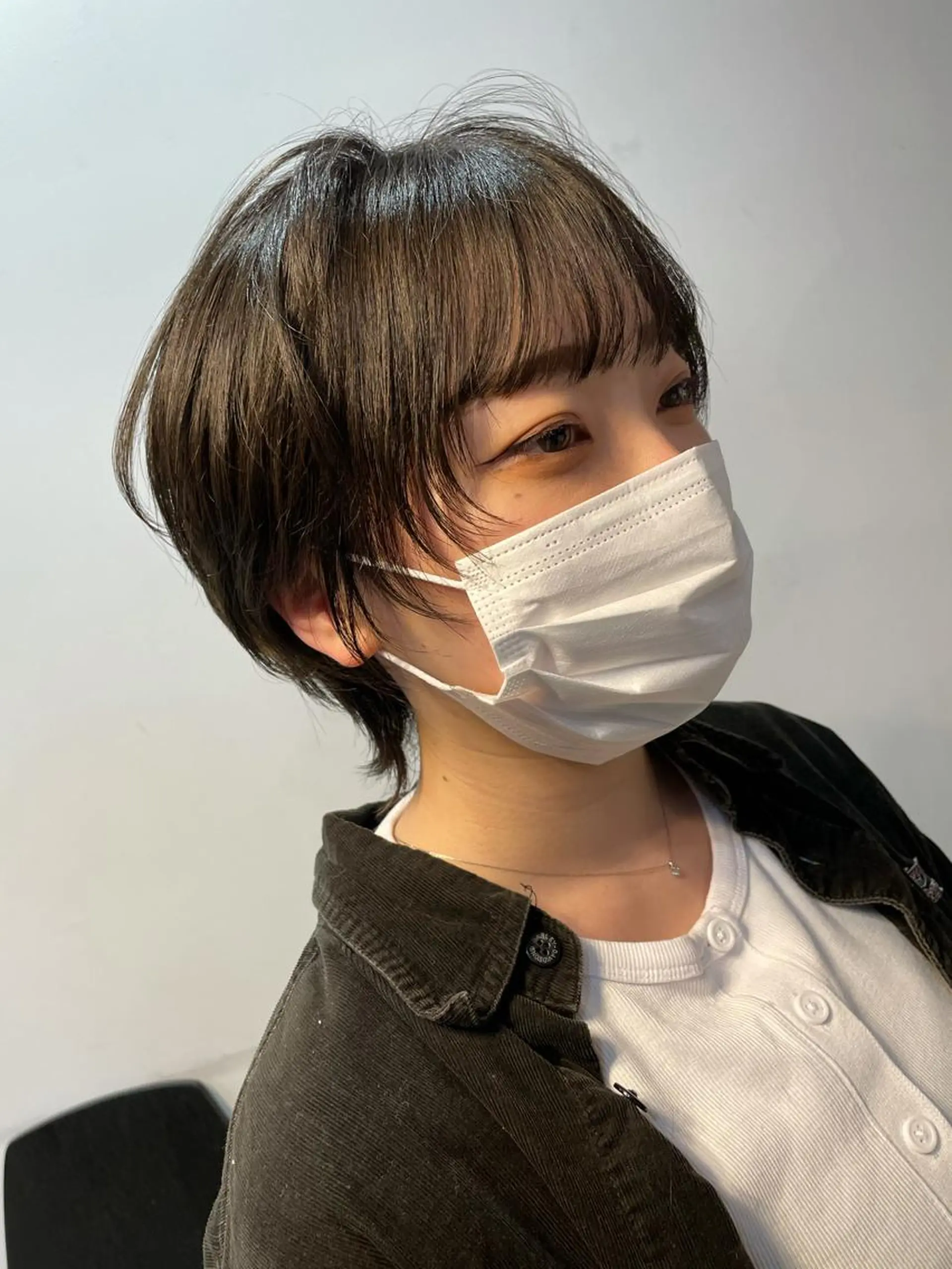 ショート ウルフカット メンズ指名no'1 佐藤　亘のヘアスタイル