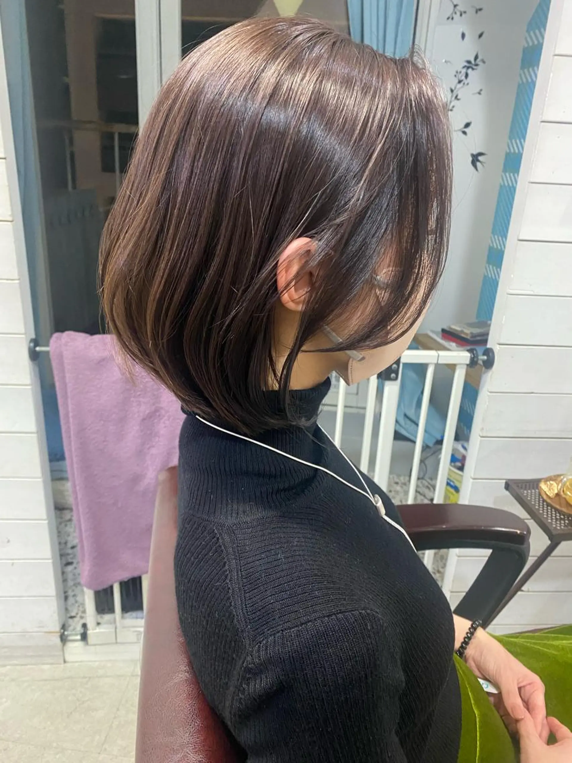 ミディアム 西尾 隆介のヘアスタイル