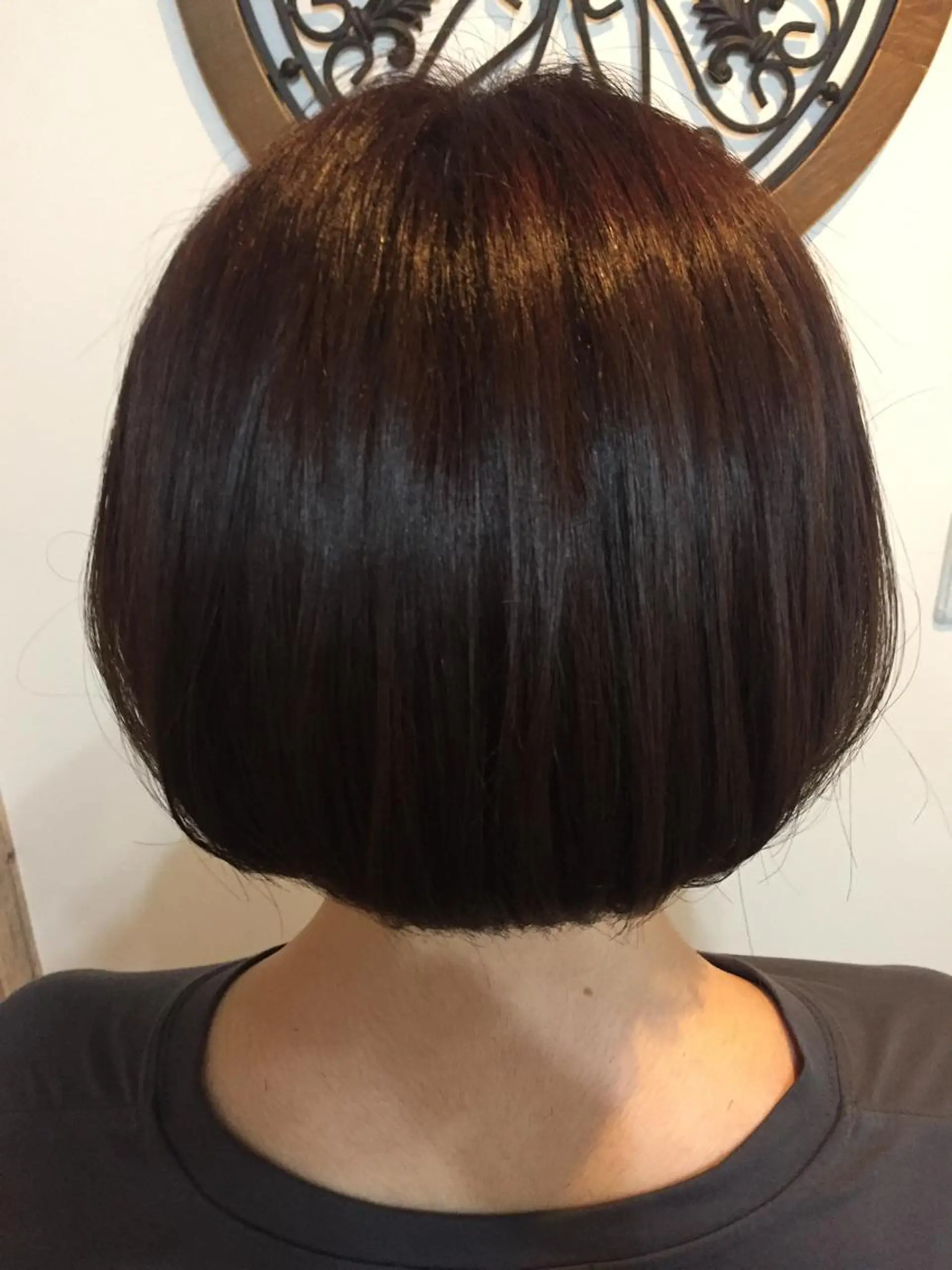 カラー 中山 ルミ子のヘアスタイル