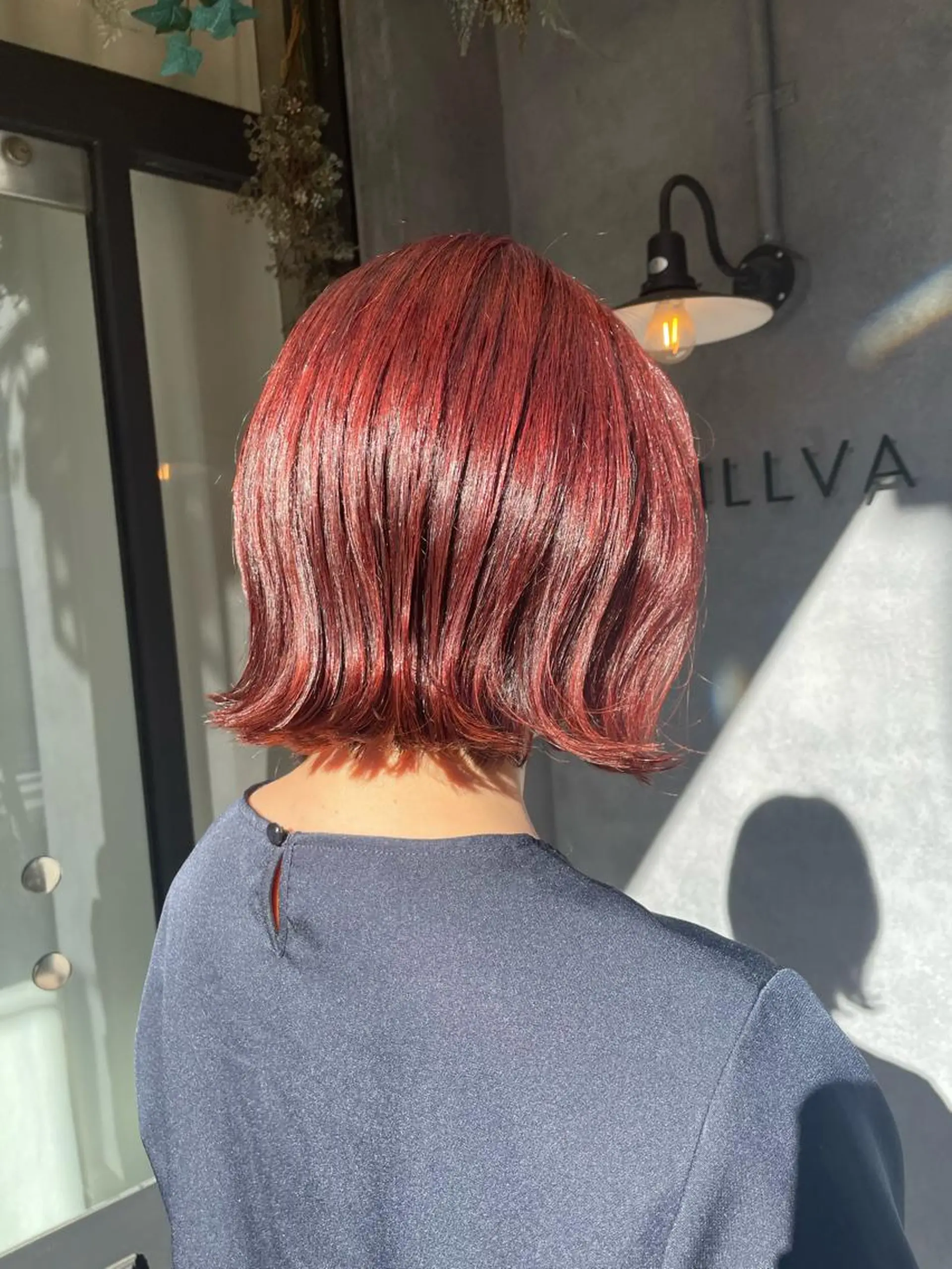 ミディアム カラー カット ヘアカラー トリートメント N°　jillva 腰山 菜々美のヘアスタイル