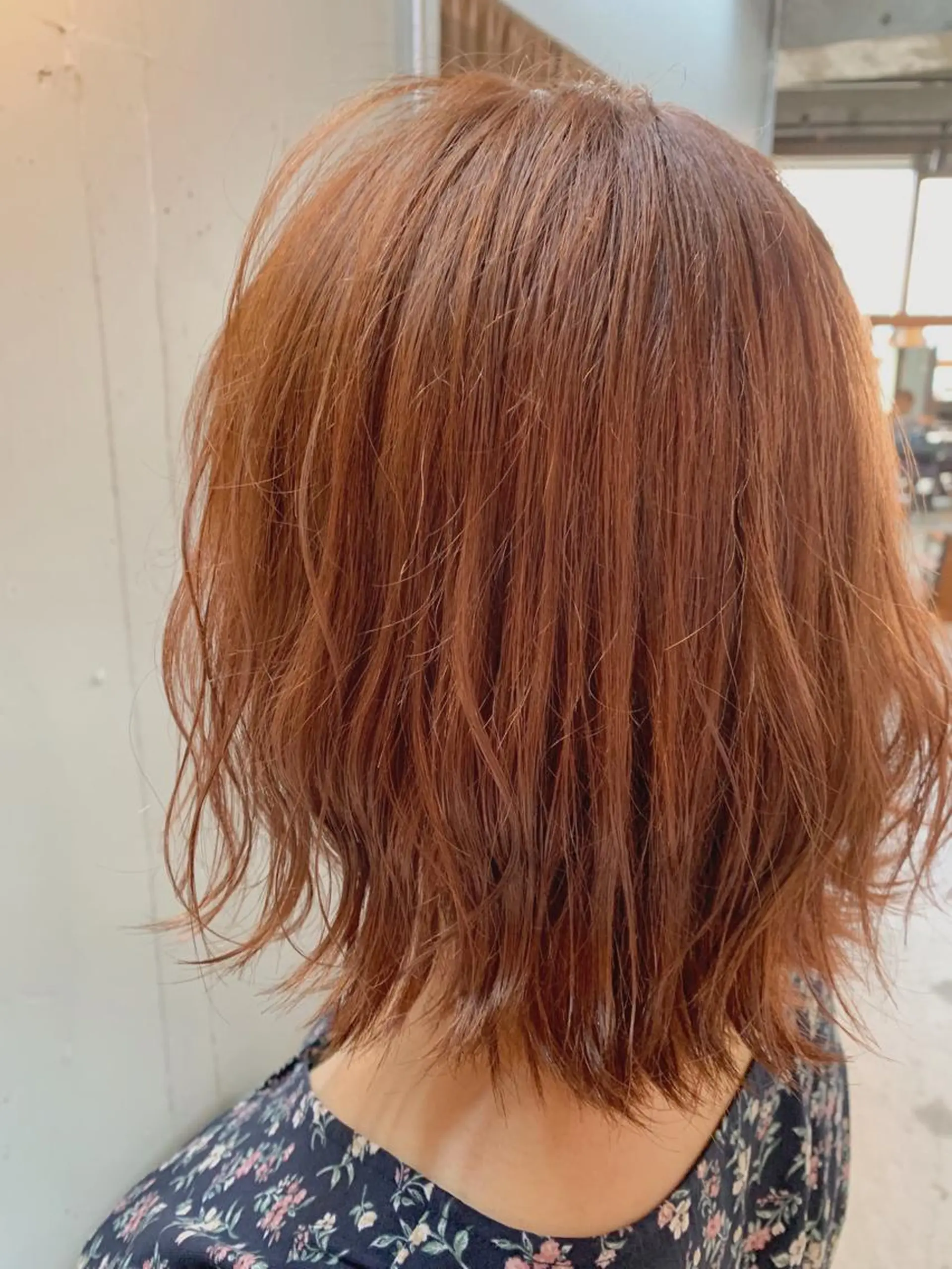 ミディアム カラー パーマ 代表 中島貴志のヘアスタイル