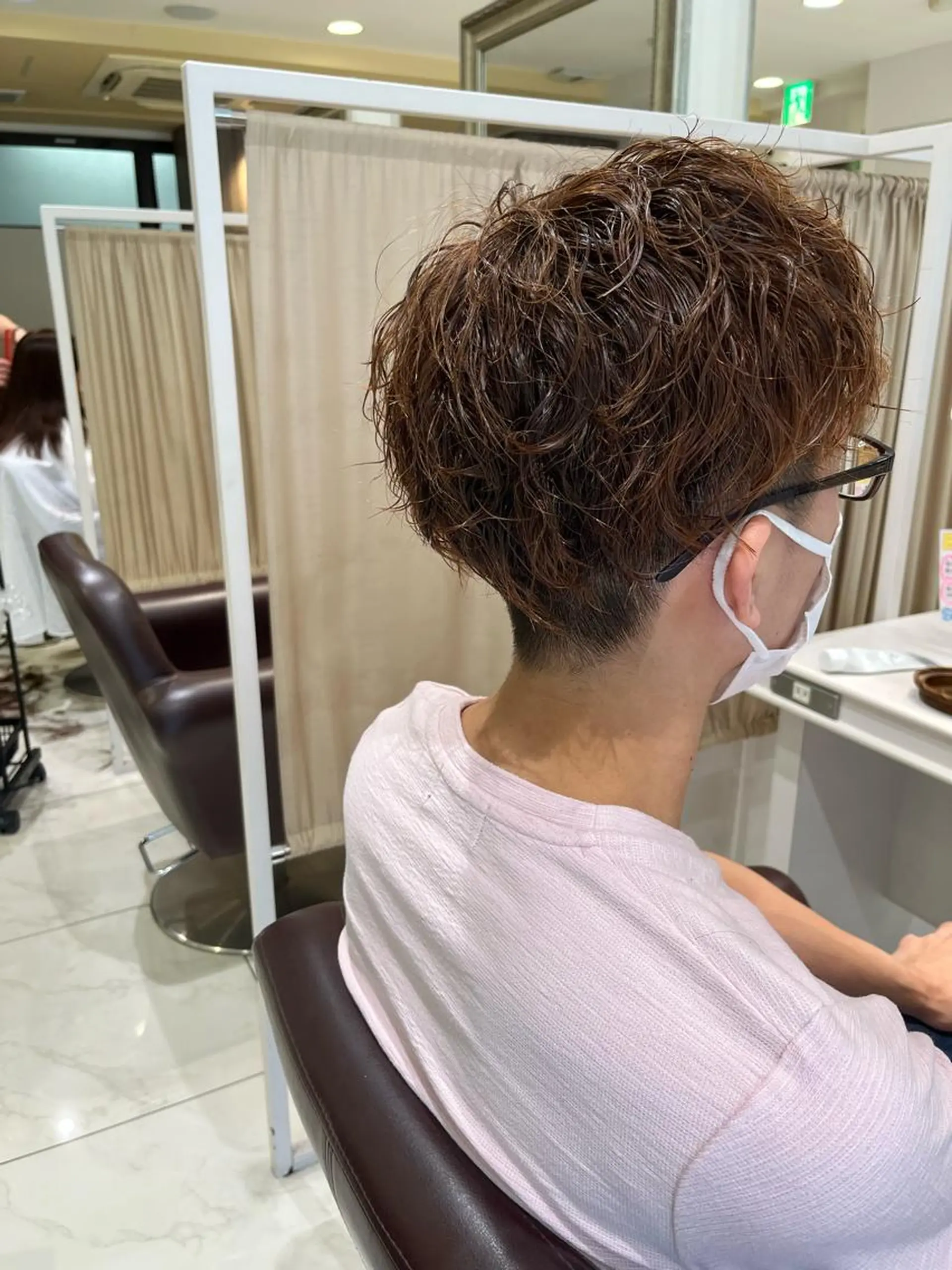 パーマ メンズ カット パーマ 🍊オオノ リホ🍑のヘアスタイル