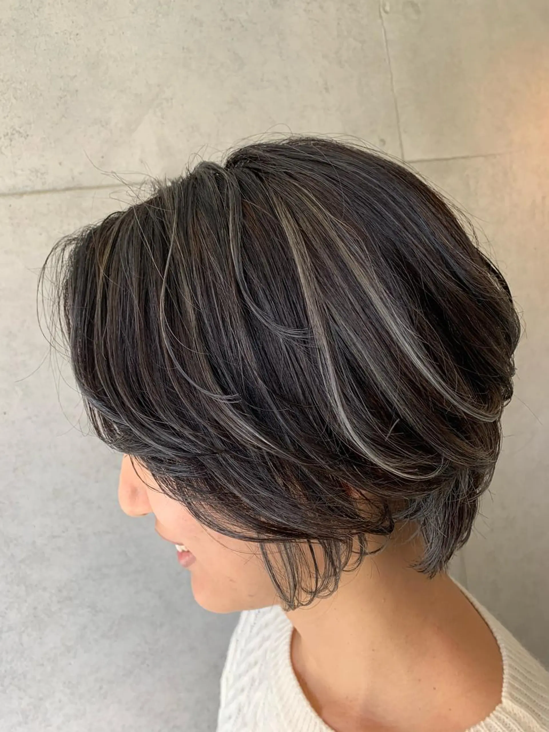 ショート 市村 正義のヘアスタイル