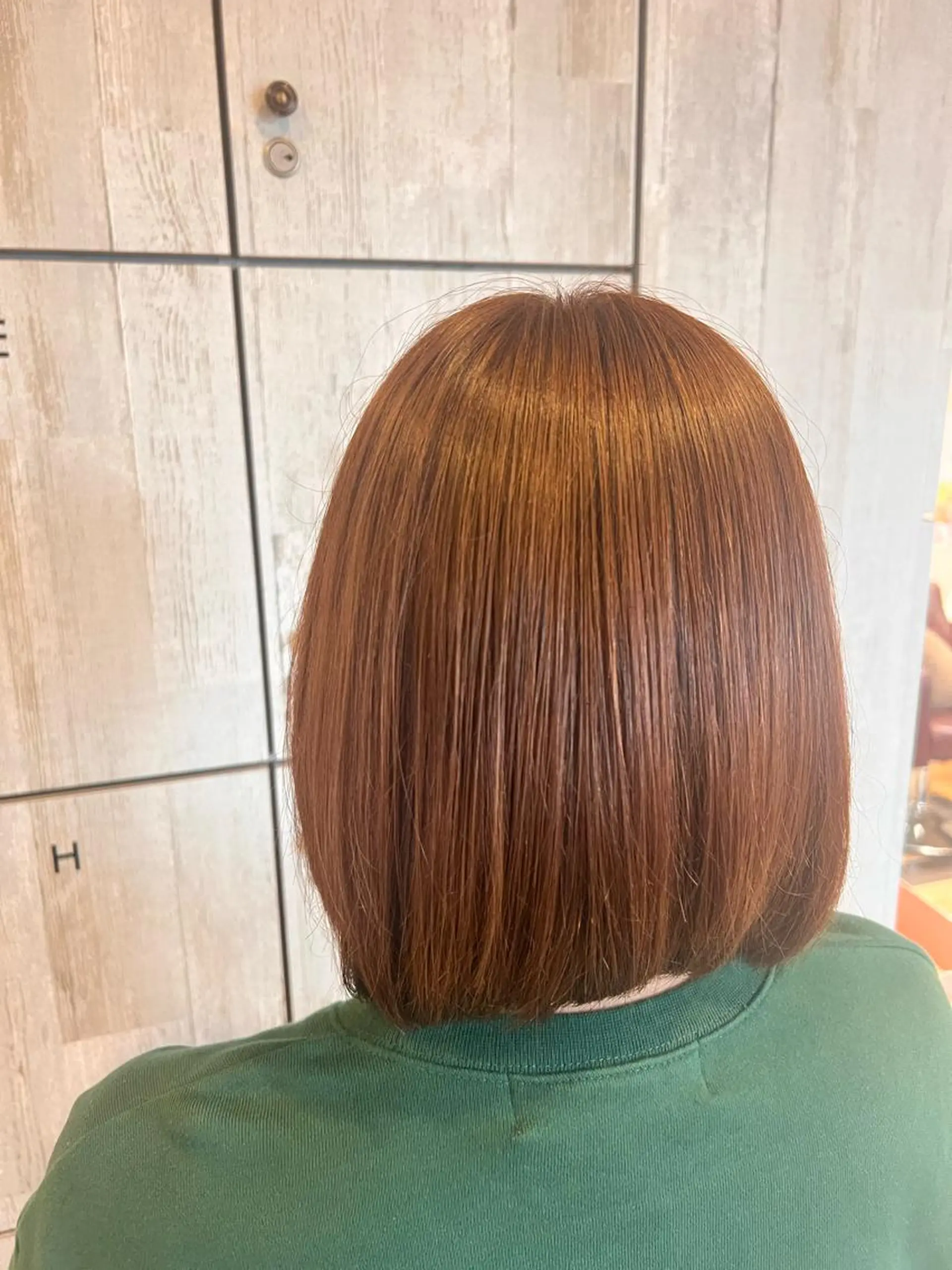 セミロング カラー れいな🌼 ボブ･艶カラー🌼のヘアスタイル