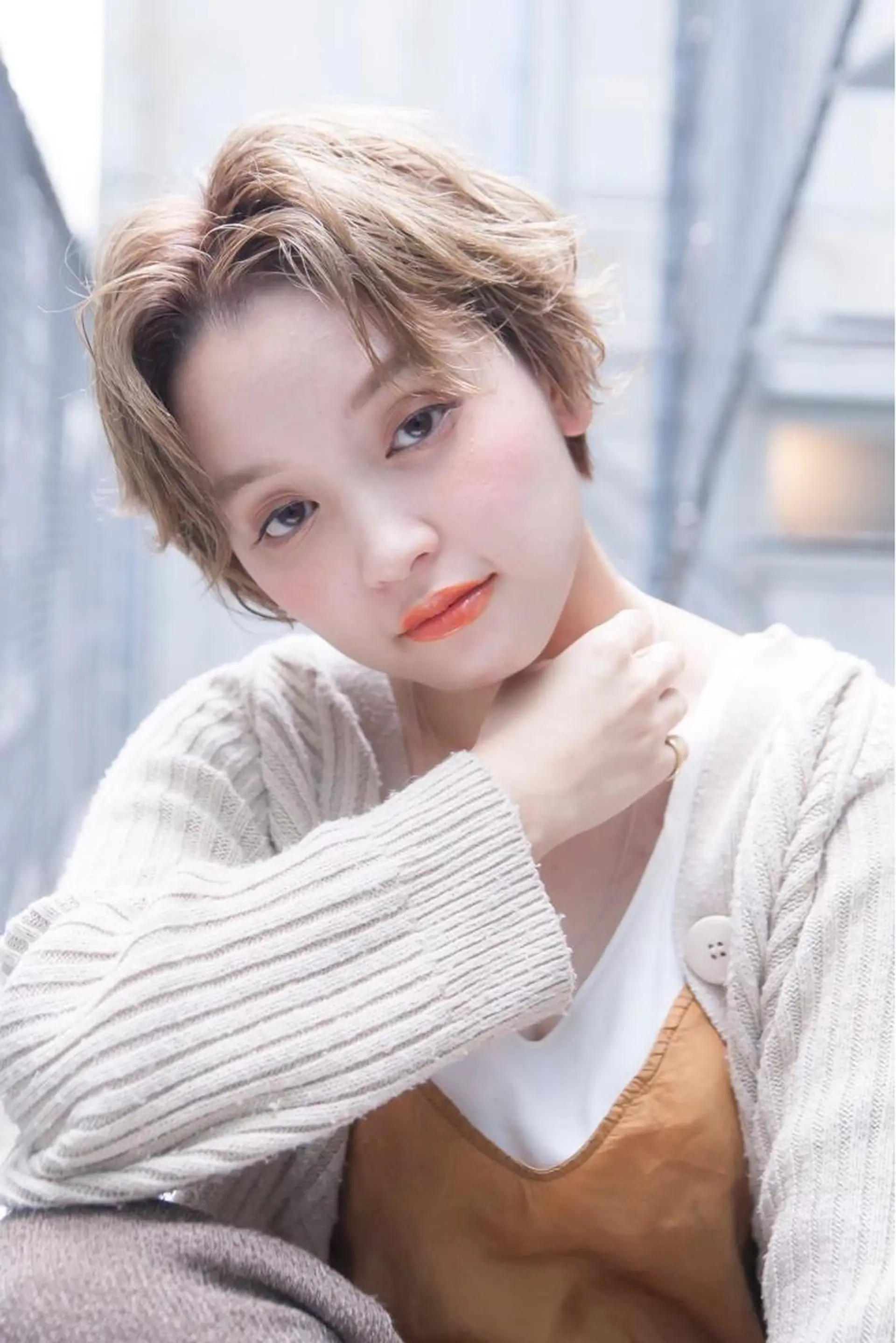 ショート カラー パーマ ヘアアレンジ メンズ キッズ ネイル マツエク・マツパ 韓国ヘア🫧 KAZUTOのヘアスタイル