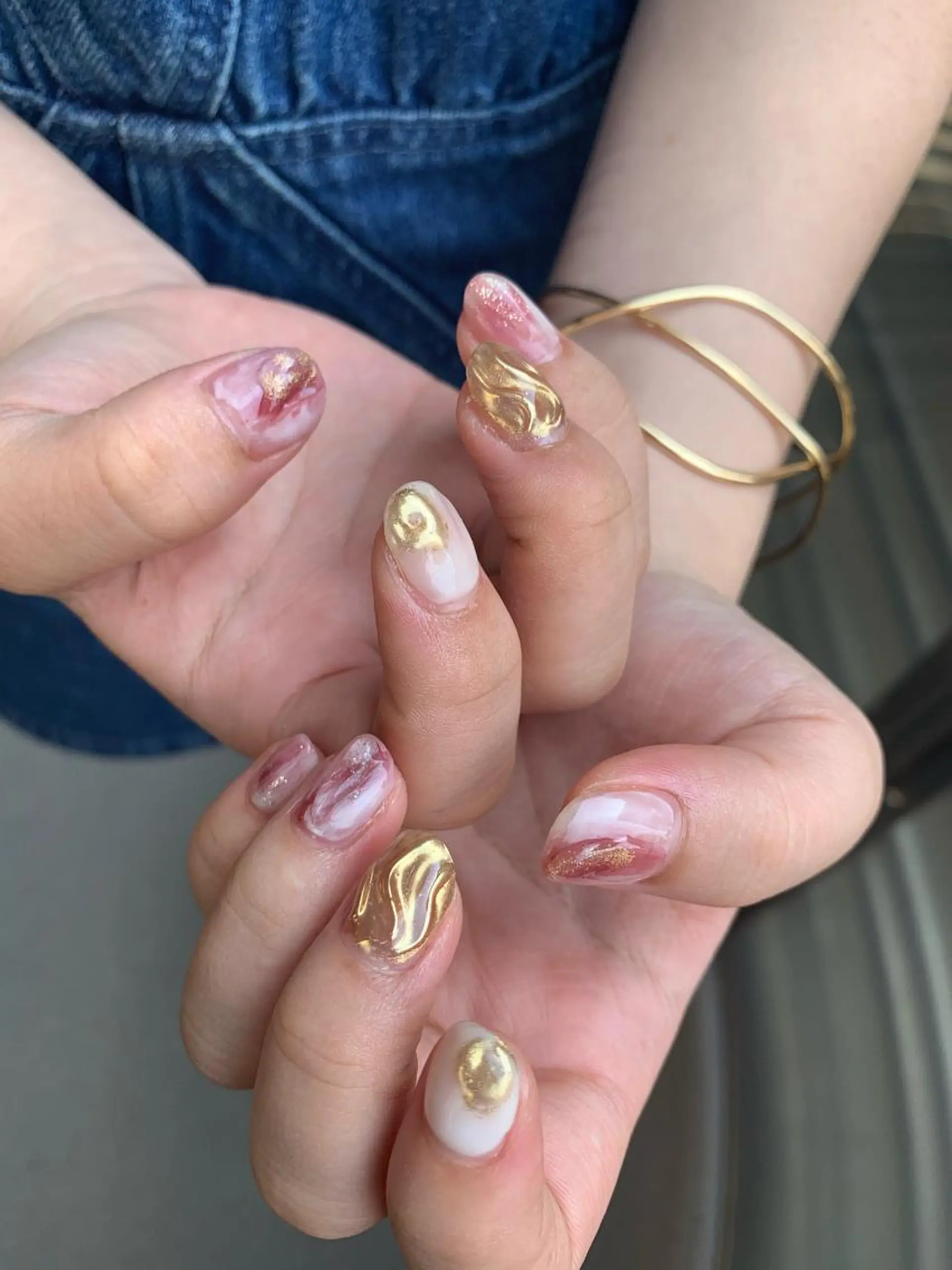 ネイル ニュアンスネイル マキノ ユイのネイルデザイン