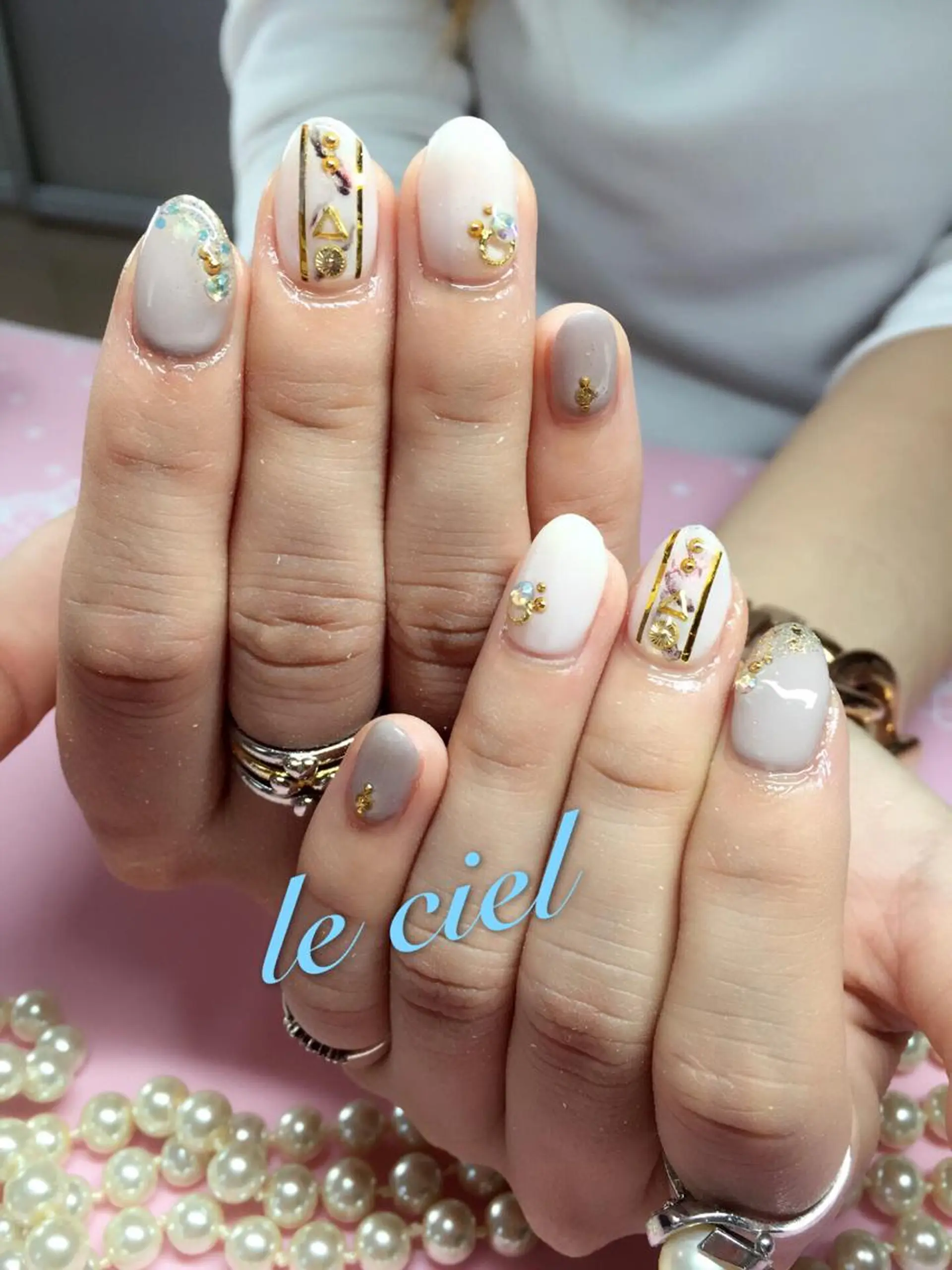 ネイル 夏ネイル Naka Rieのネイルデザイン