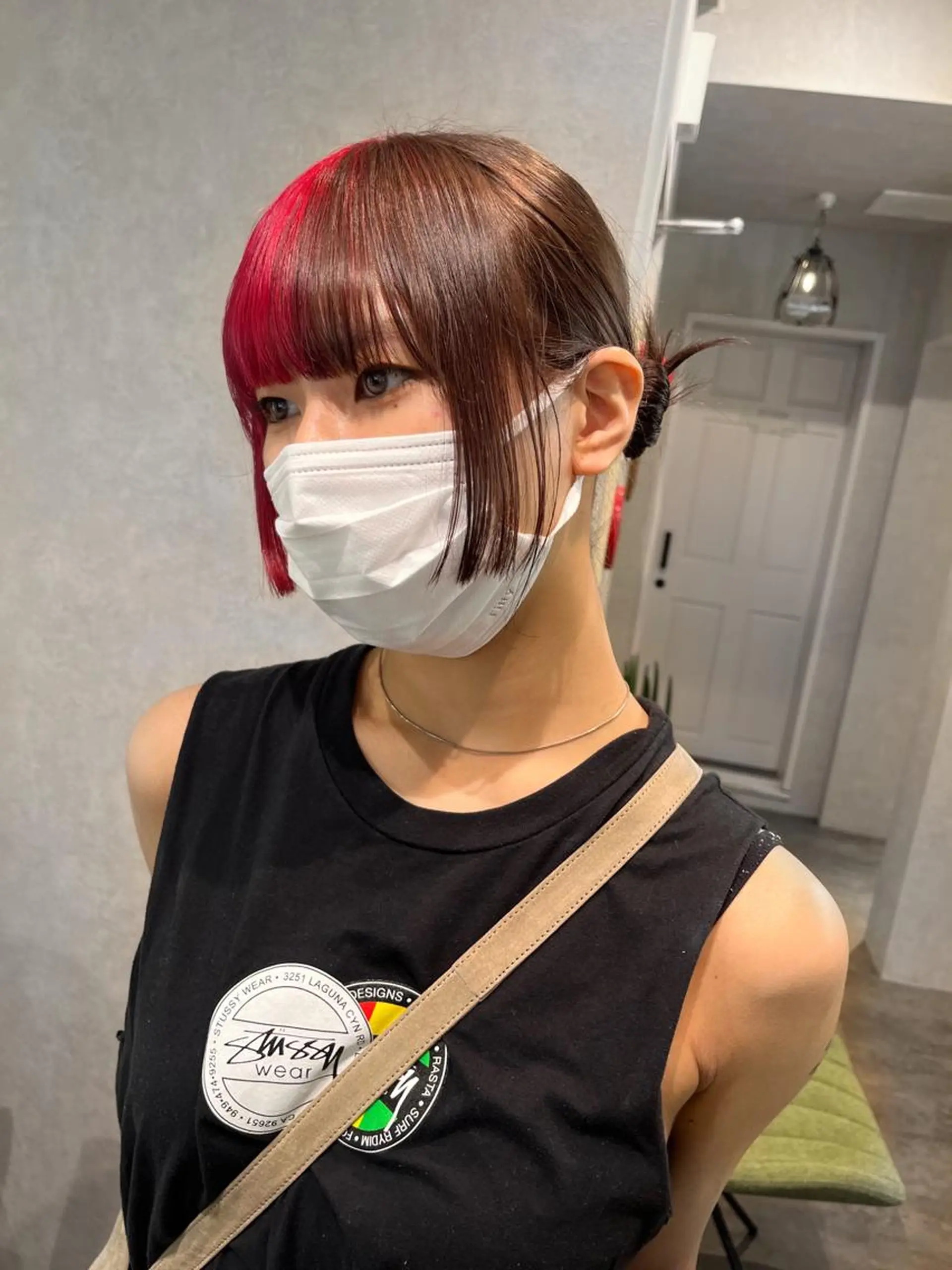 ミディアム カラー ヘアセット🎀パーマ Tsubasaのヘアスタイル