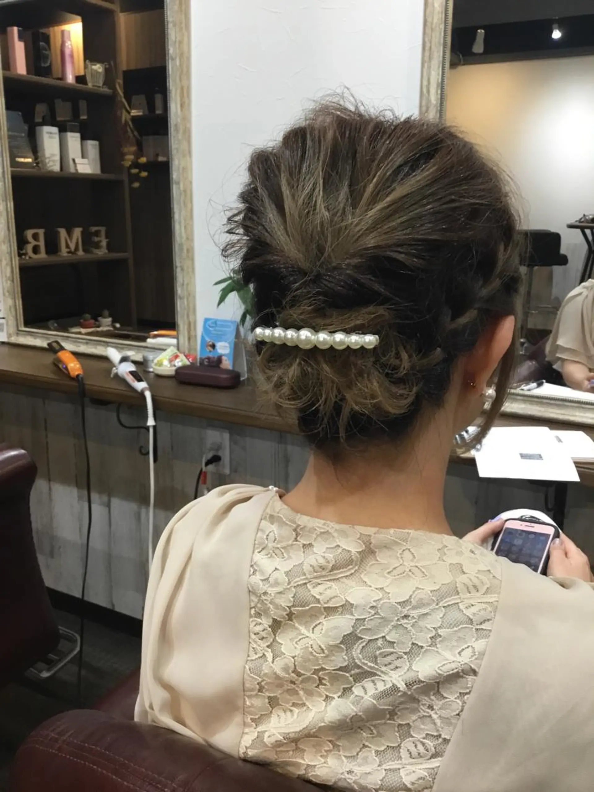 ヘアアレンジ 金崎 新吾のヘアスタイル