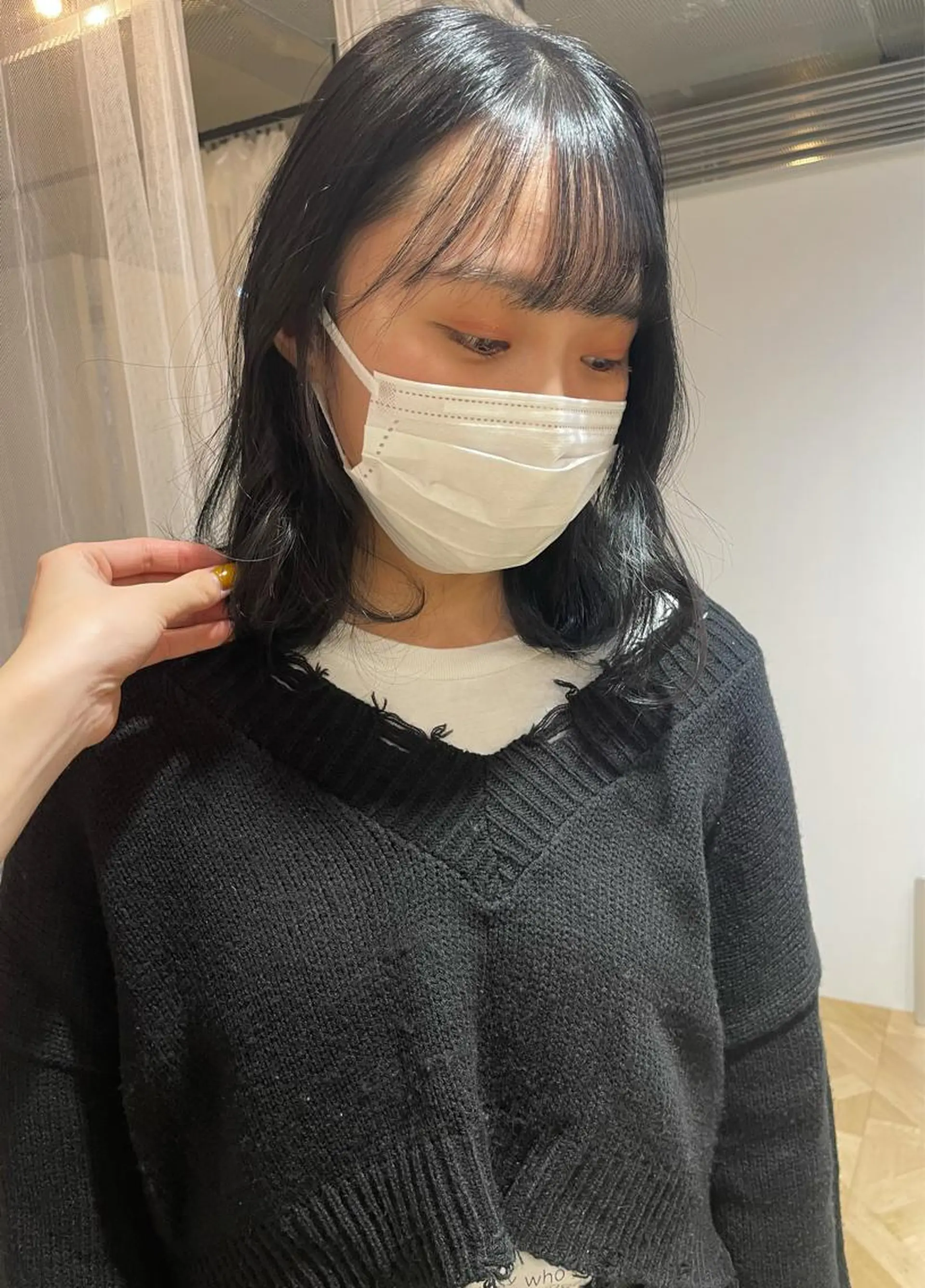 ミディアム chiharu ボブ/レイヤーのヘアスタイル