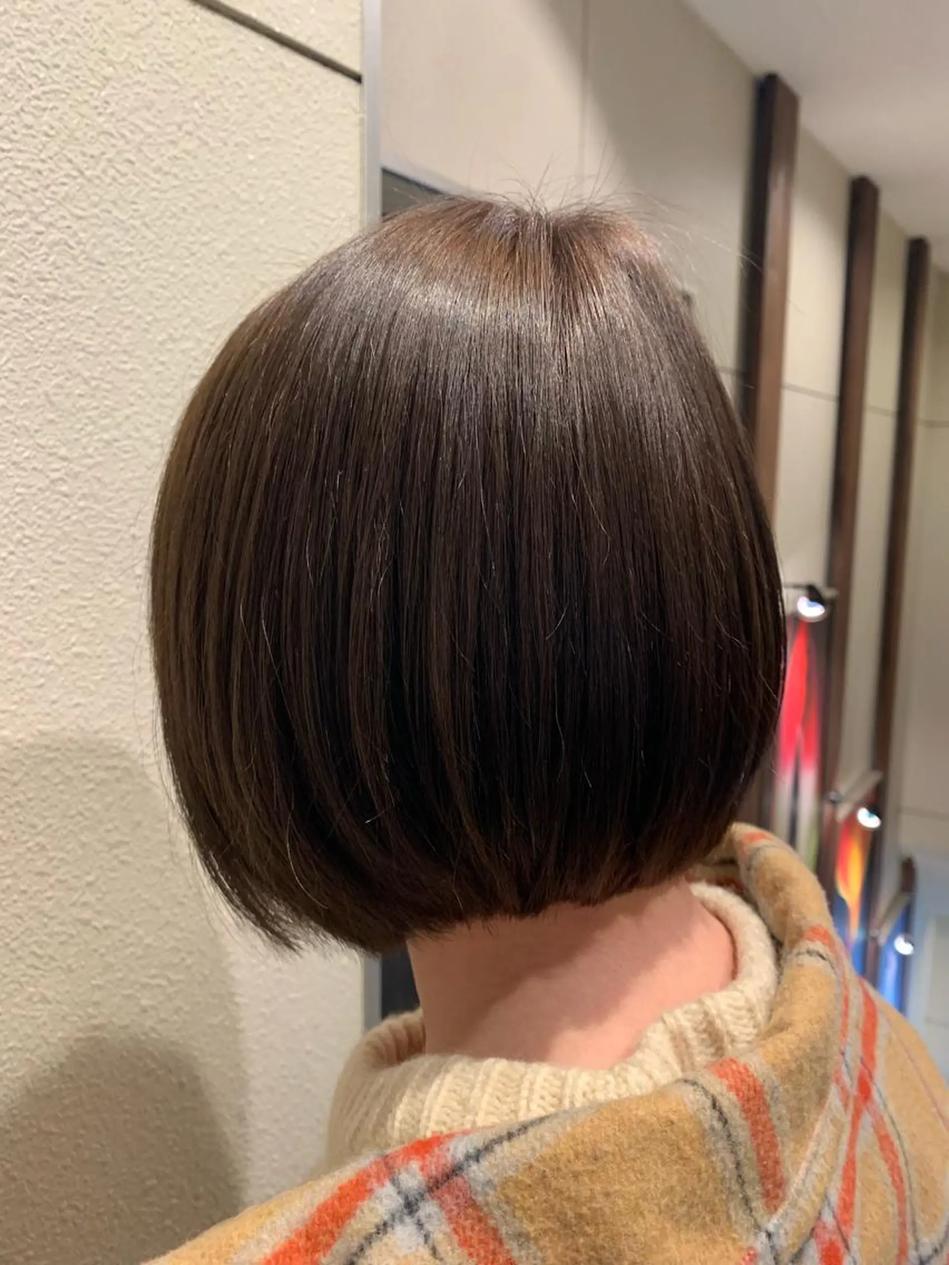 ショート カラー ショートボブ アッシュ アッシュグレー アッシュグレージュ グレージュ カット ヘアカラー 藤本 麻衣のヘアスタイル
