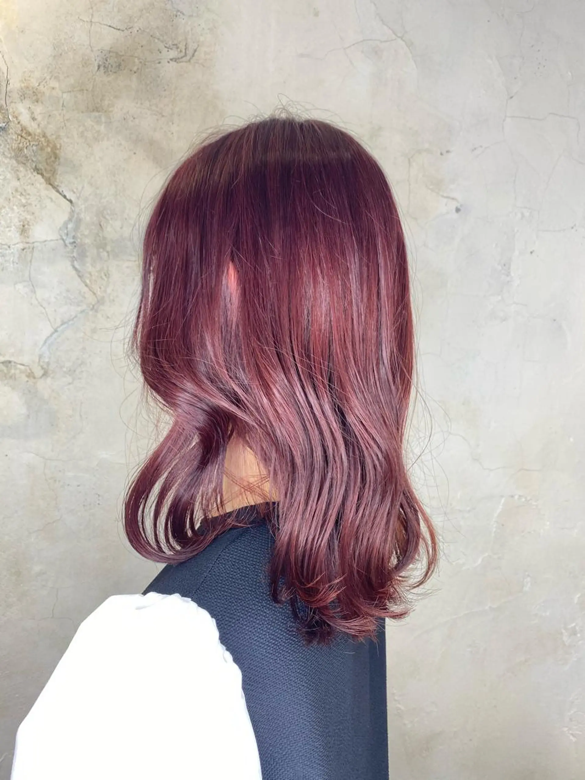 セミロング カラー 【透明感カラー】 harunaのヘアスタイル