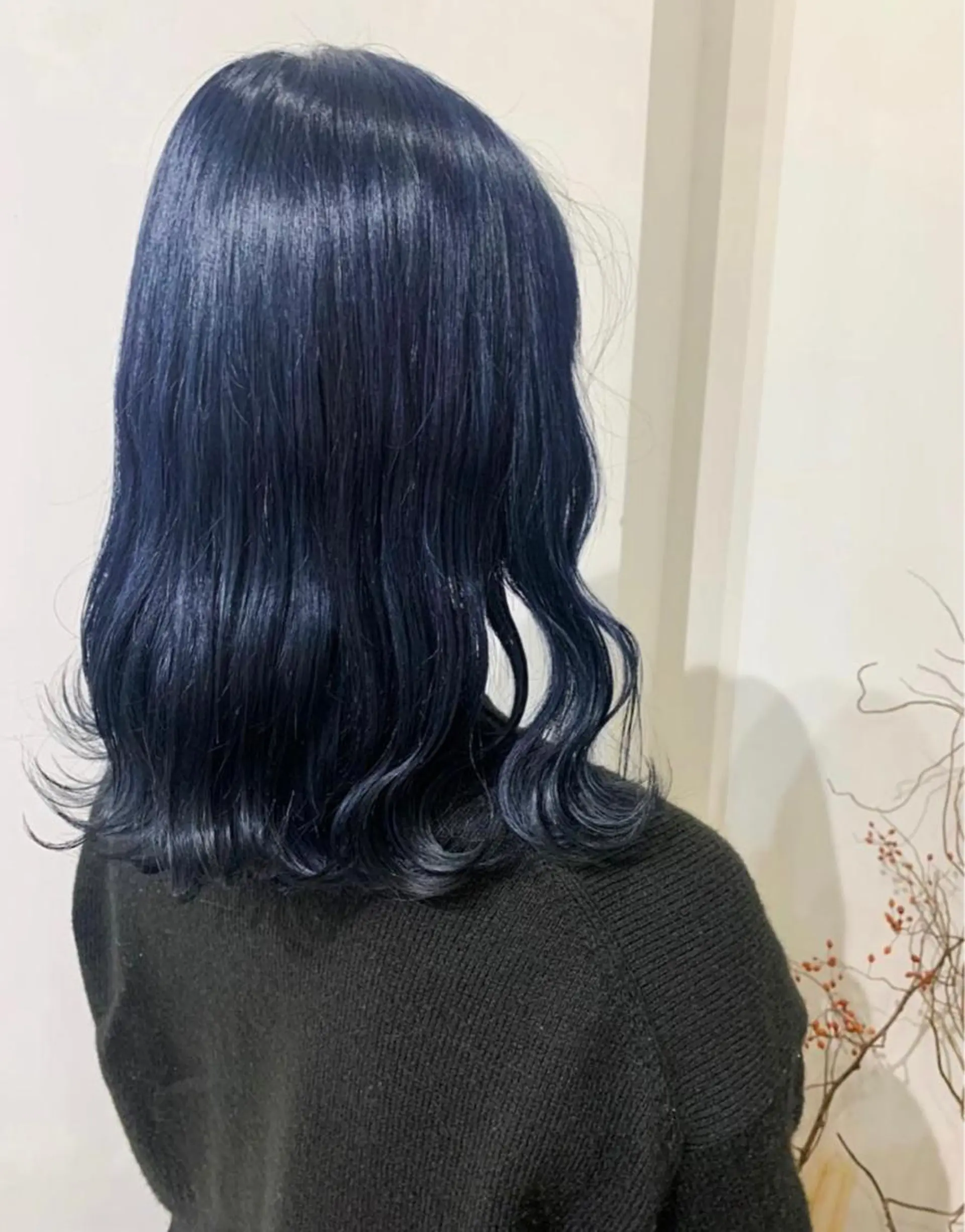 セミロング カラー newi梅田🫧韓国 ヘア🫧sakiのヘアスタイル