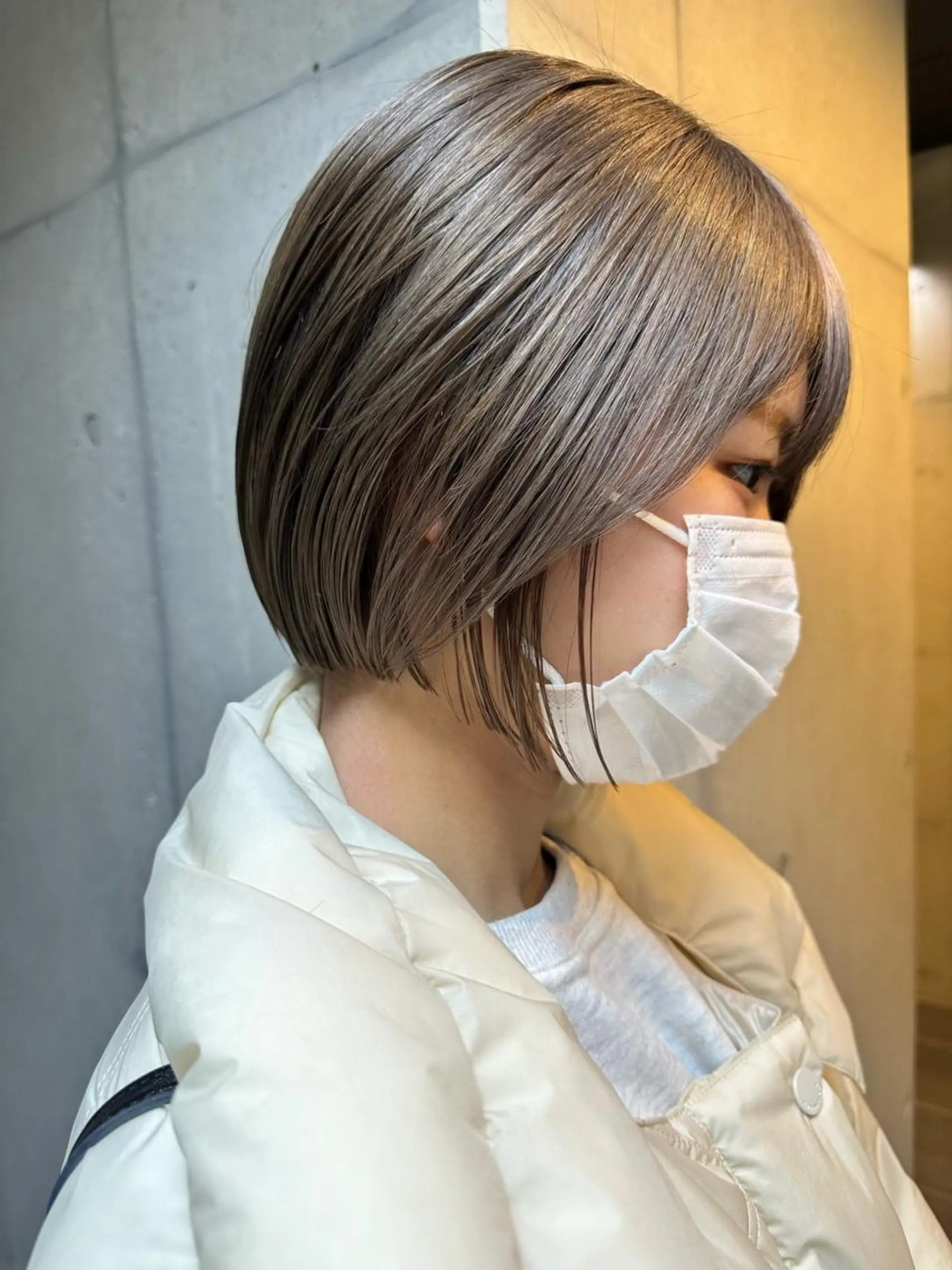 ショート カラー カット ヘアカラー トリートメント 似合わせウルフ/ レイヤー/山本祐輔のヘアスタイル