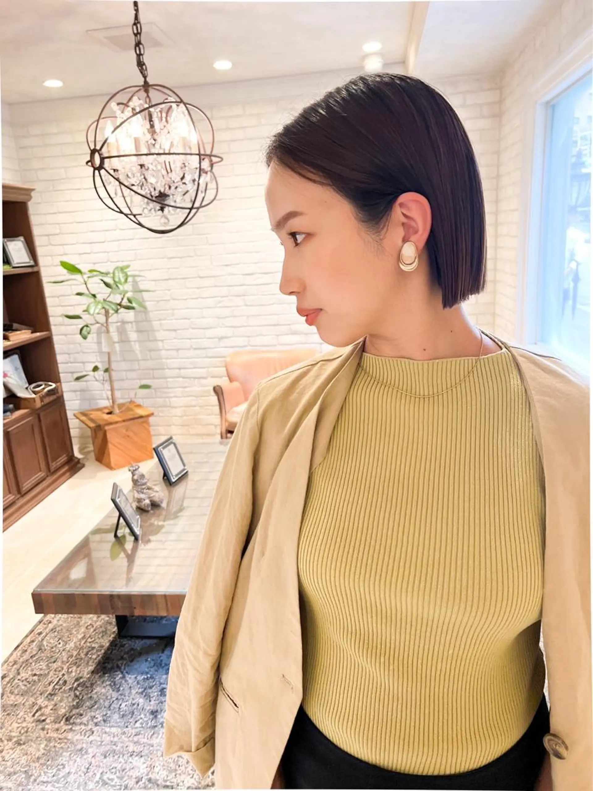 ショート シモカワ マシロのヘアスタイル