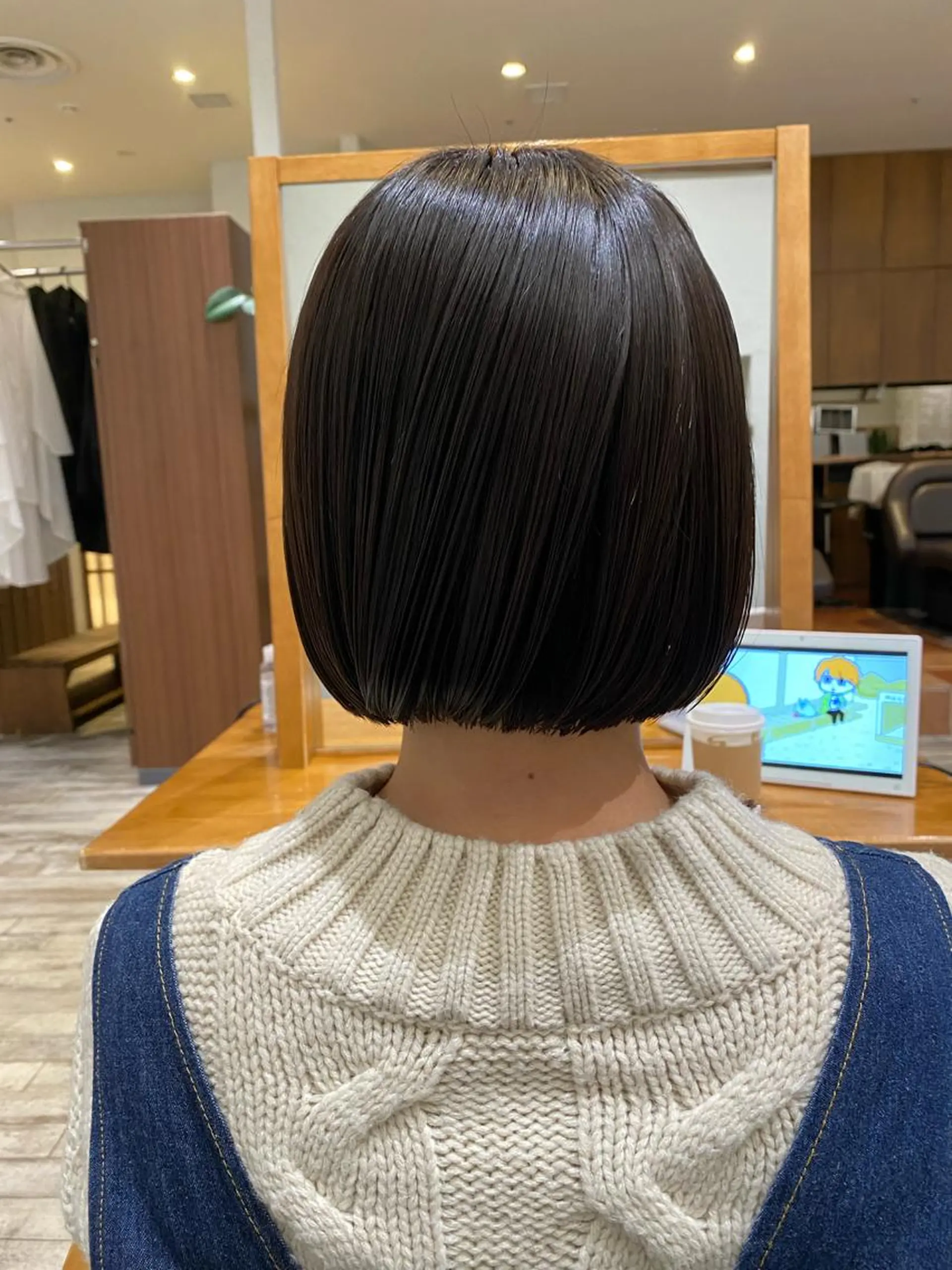 ショート ボブ 栗原 瑞稀のヘアスタイル