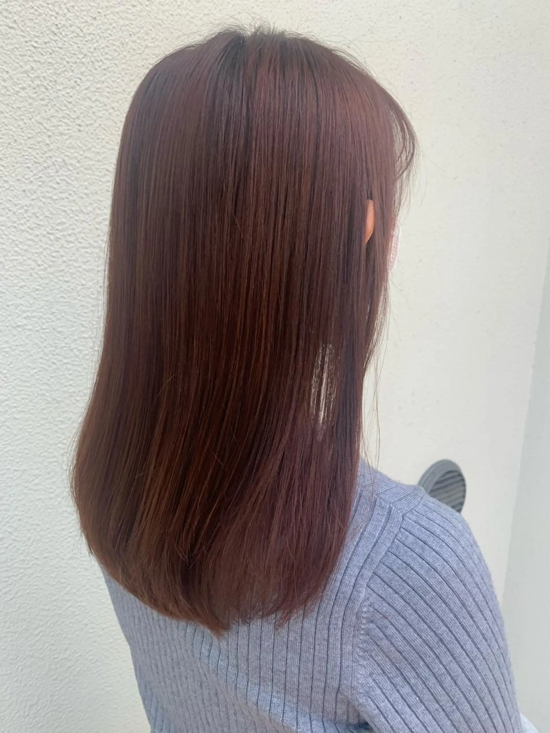 セミロング 🎀レイヤー・艶カラ ー🎀YUMEKAのヘアスタイル