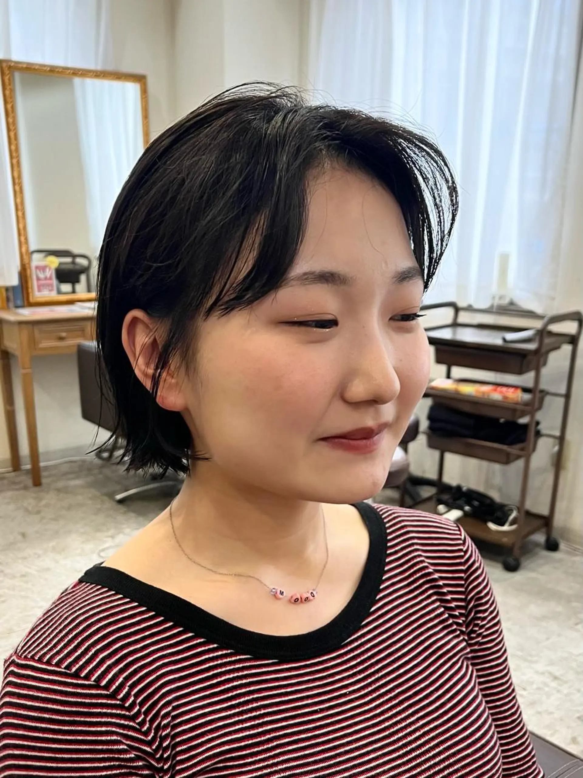 ミディアム カット ショートスタイル /tomo.のヘアスタイル