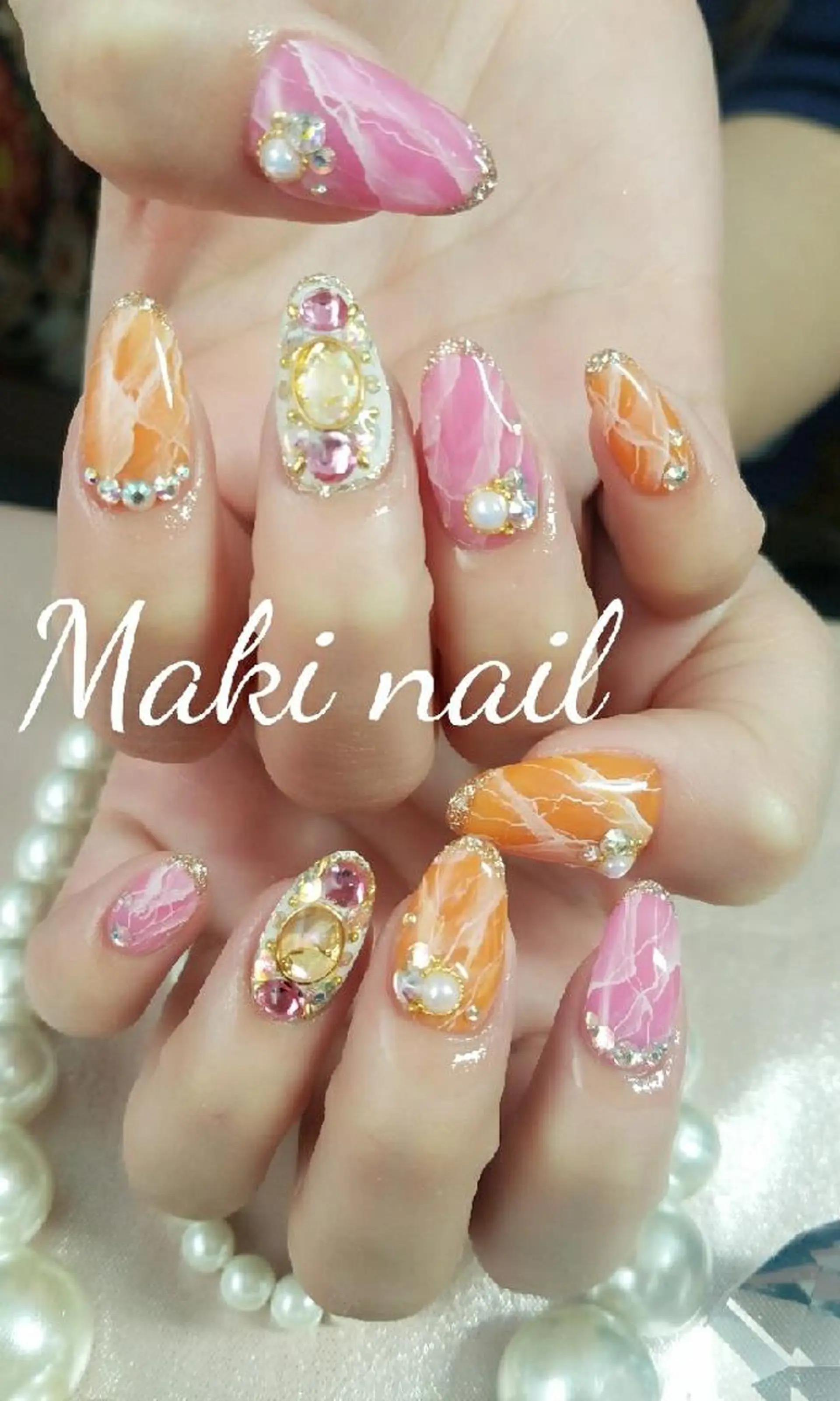 ネイル ショート ジェルネイル   MAKI NAILのネイルデザイン
