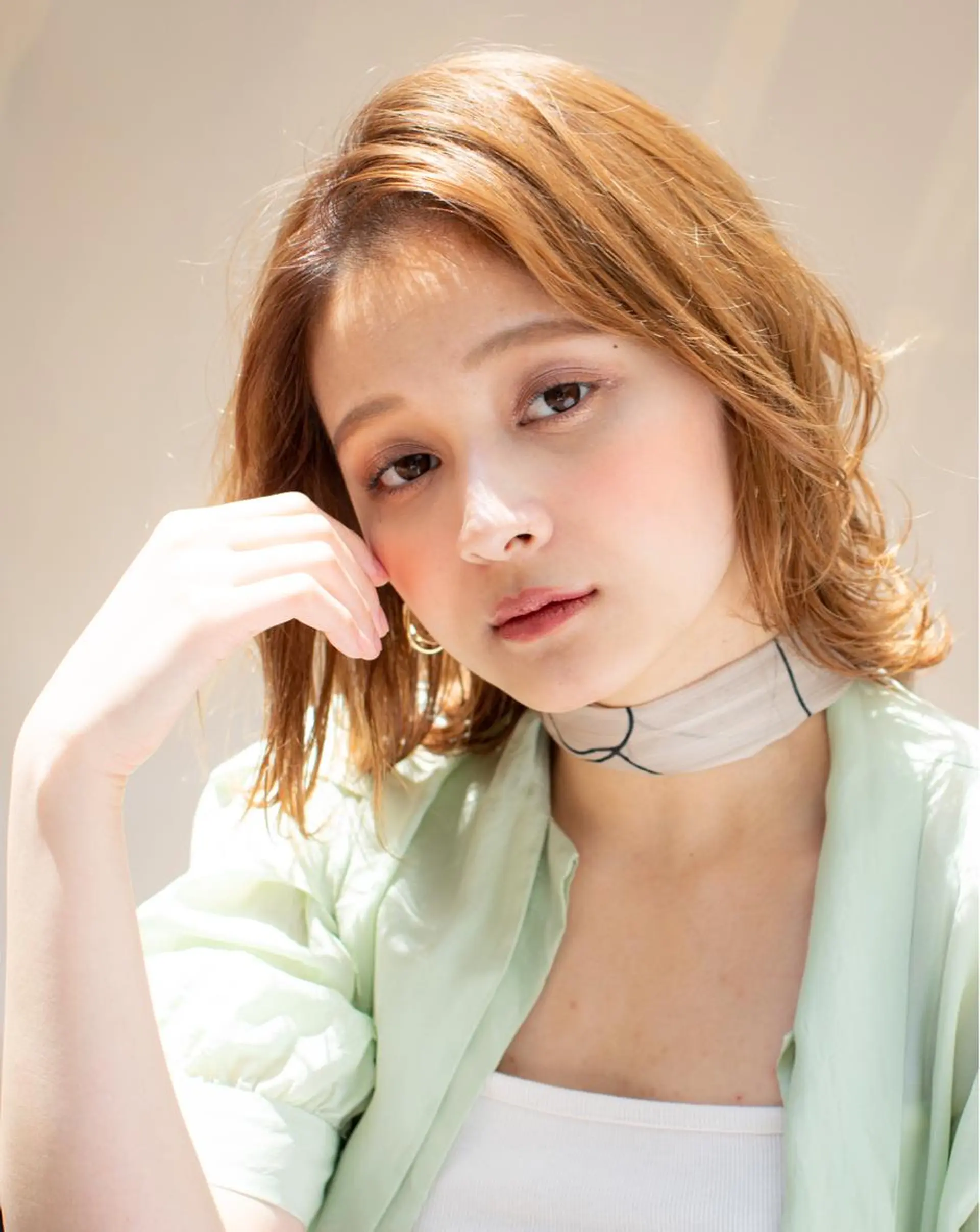 ショート カット ヘアカラー トリートメント 池田 雄作のヘアスタイル