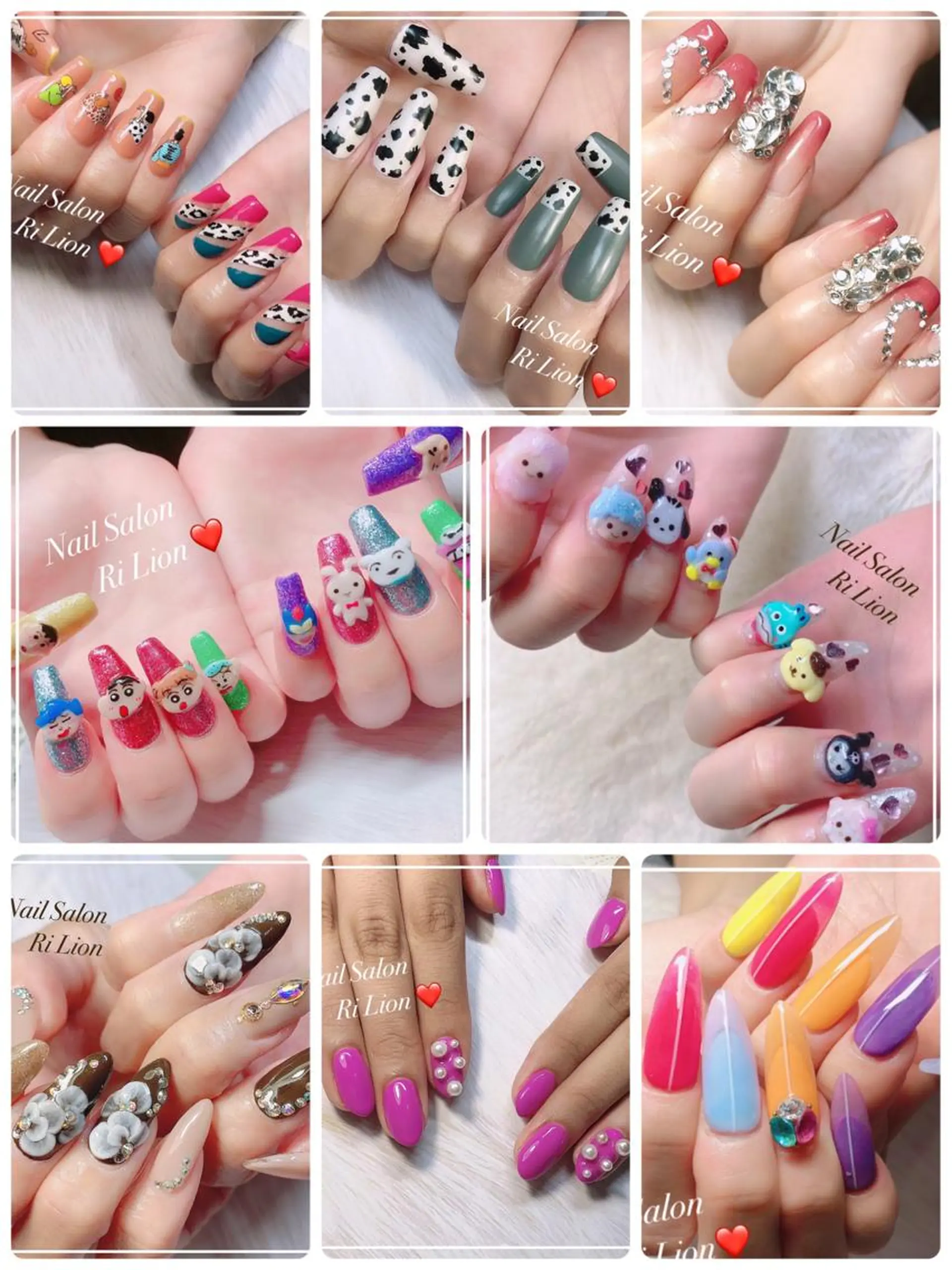 ネイル RiLion💗 Risa🦋💜のネイルデザイン