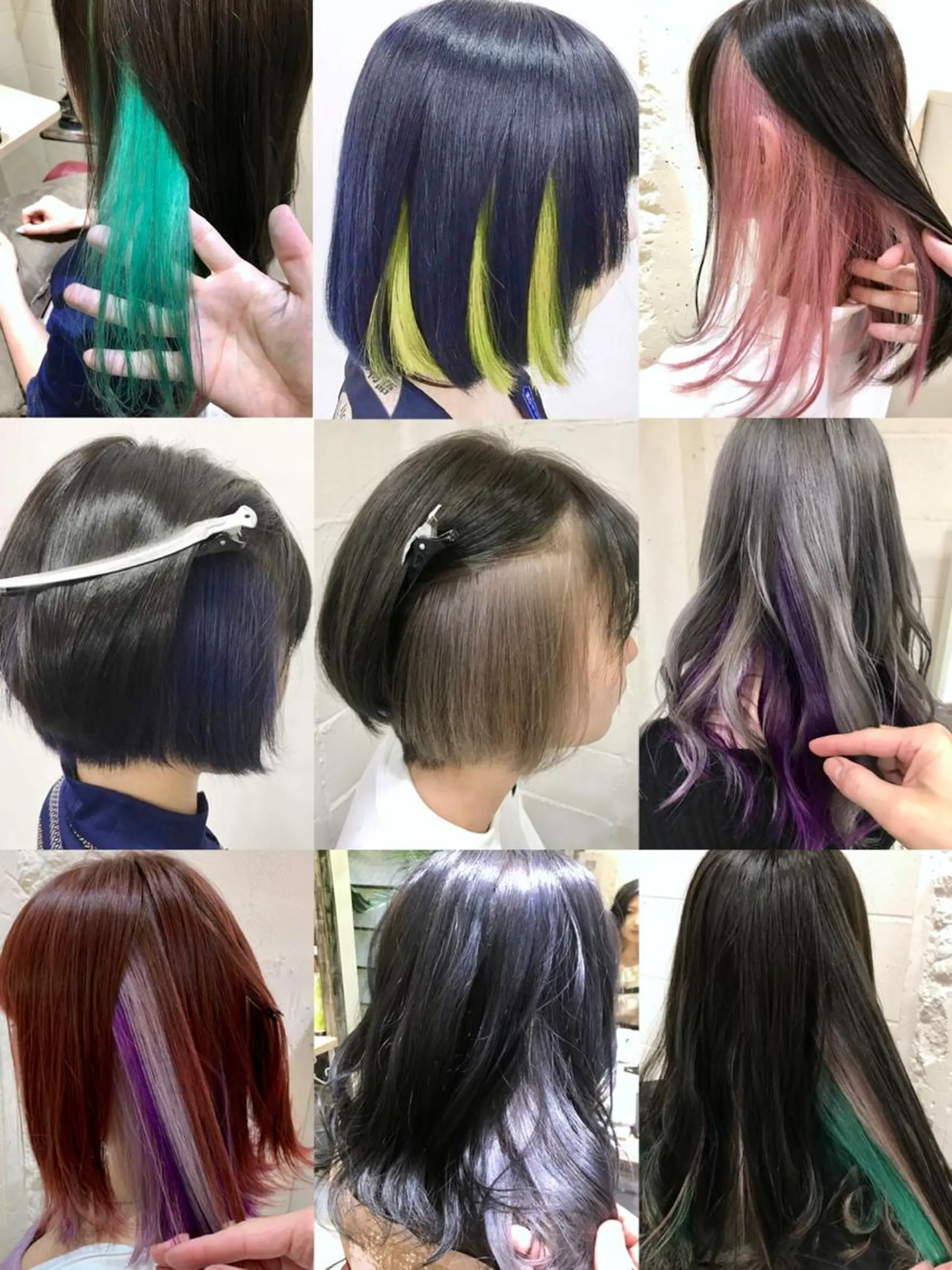 ミディアム カラー イズ ミのヘアスタイル