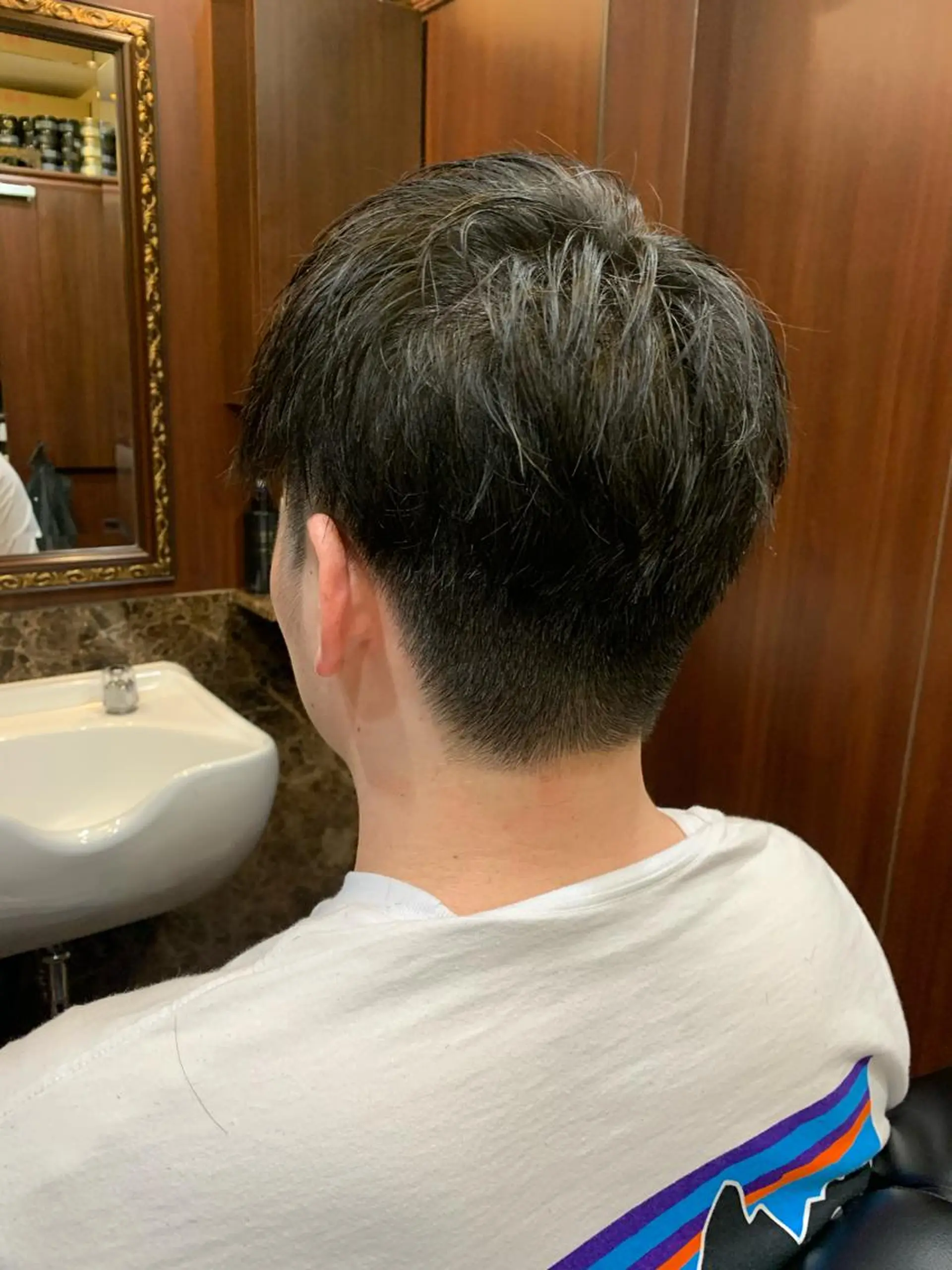 ショート メンズ 羽木 隆徒のヘアスタイル