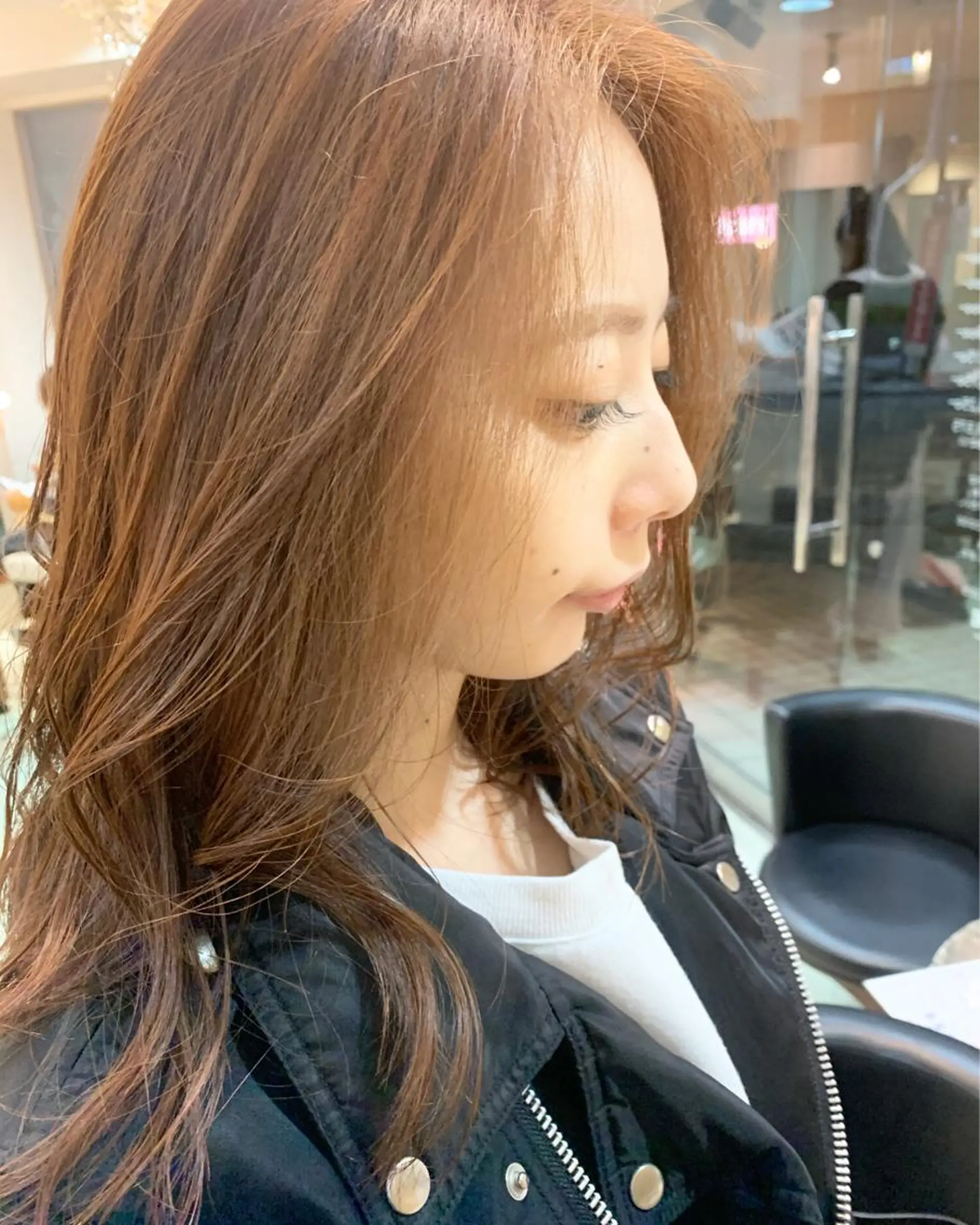 ロング カラー カット トリートメント ヘッドスパ ヘアセット DiMPlE  ディンプル所属・🌸スタイリスト 山浦美恵のヘアスタイル