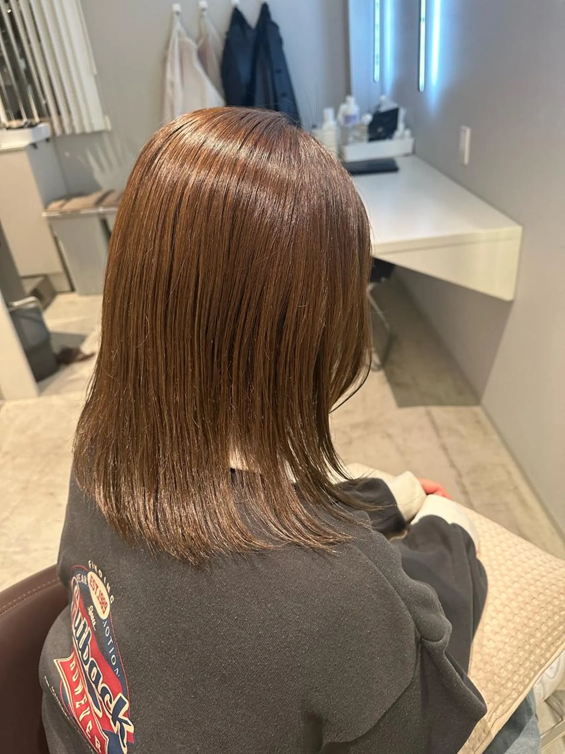 ミディアム カラー メンズ 中林 優太のヘアスタイル