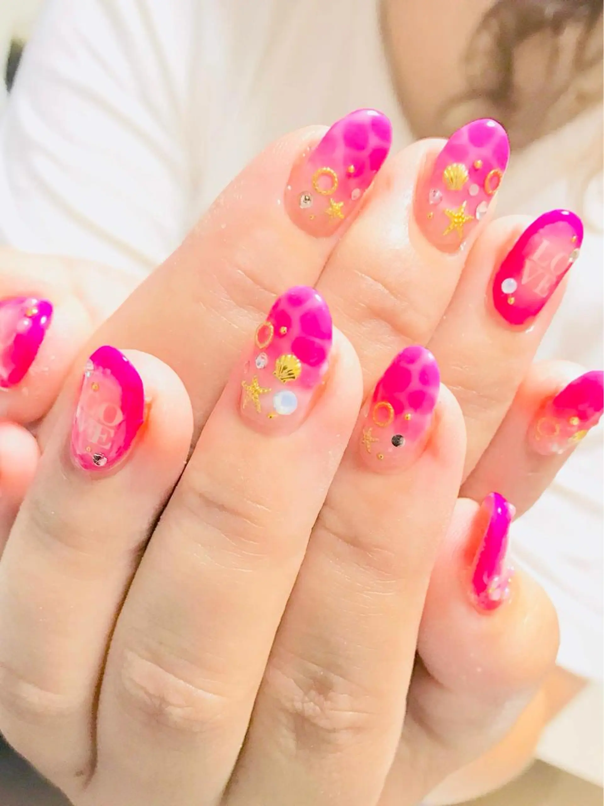 ネイル うるま市サロン Yuko Izawaのネイルデザイン