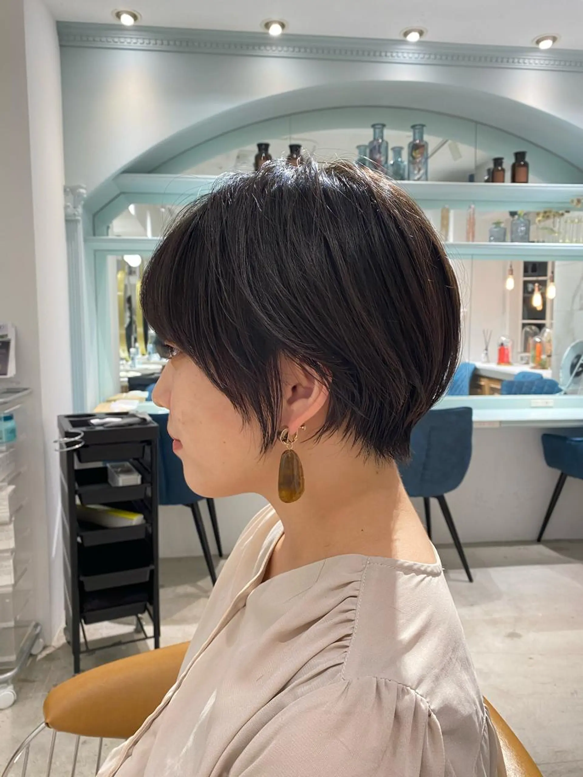 ショート 髪質改善レイヤー/ ボブたんの翔太のヘアスタイル