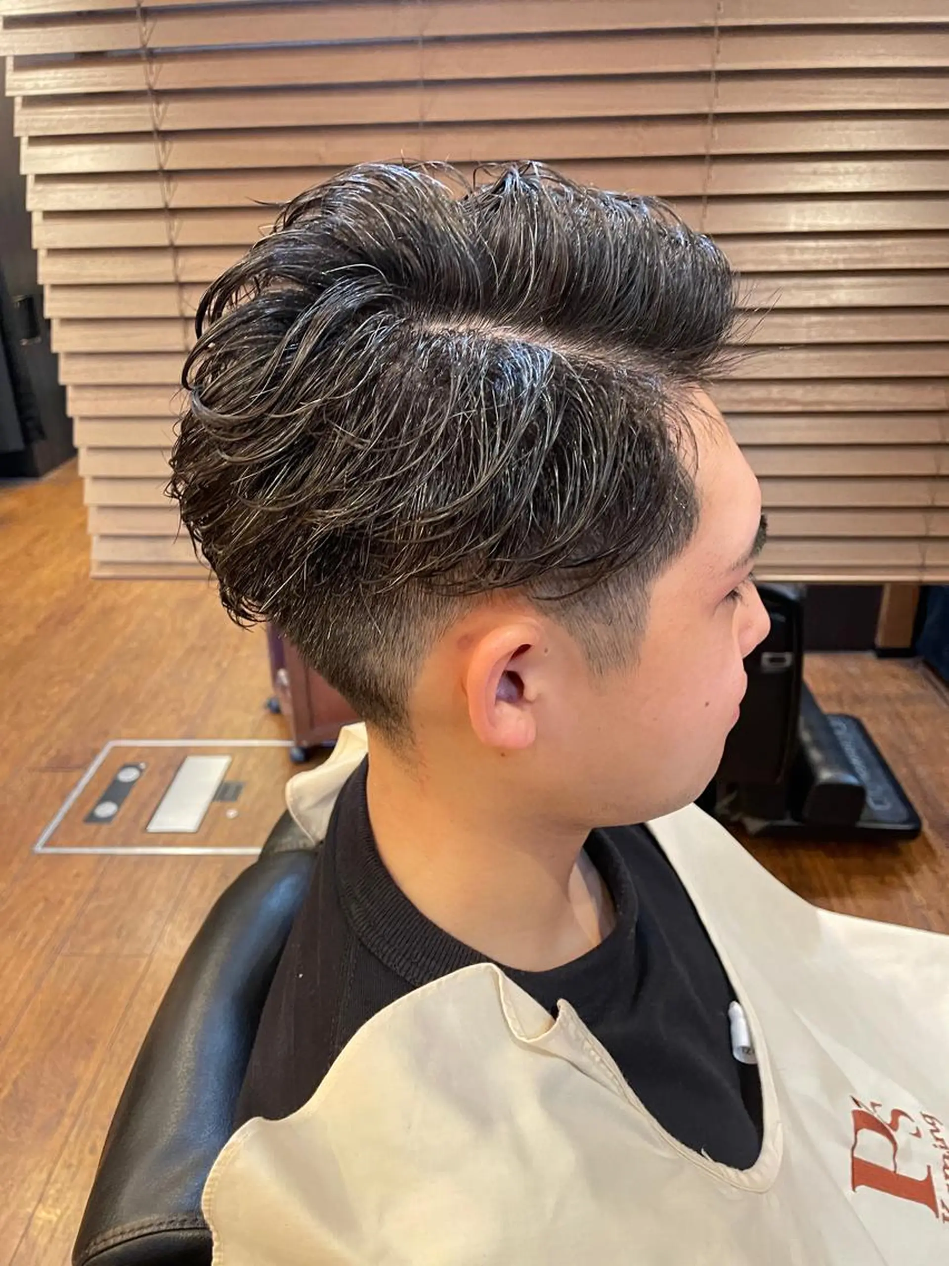 パーマ メンズ メンズパーマ ツーブロック 【メンズ限定】三浦 正弘【深夜0時〜◎】のヘアスタイル
