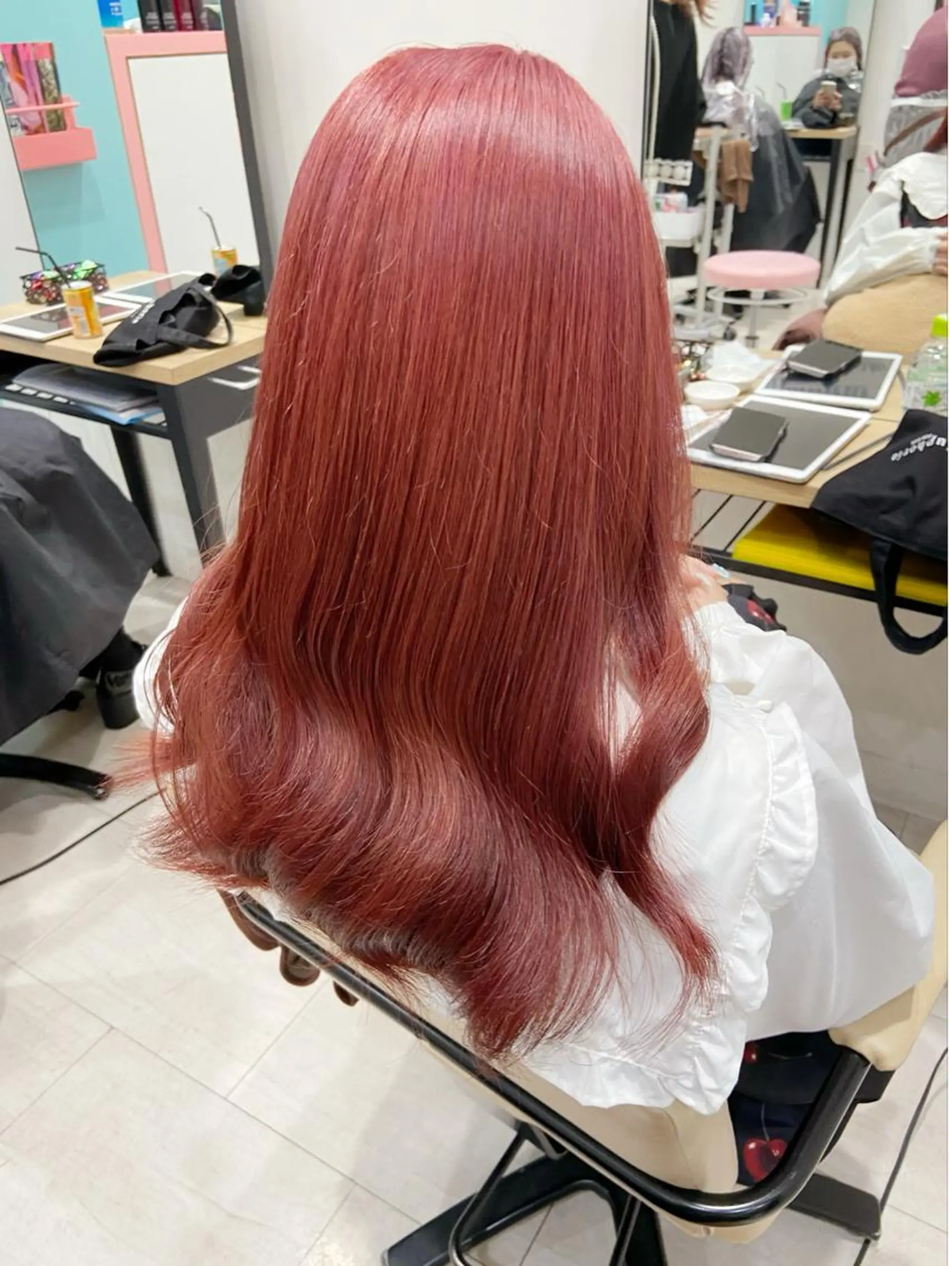 ロング カラー 新宿/韓国ヘア 中明度カラー/かやのヘアスタイル